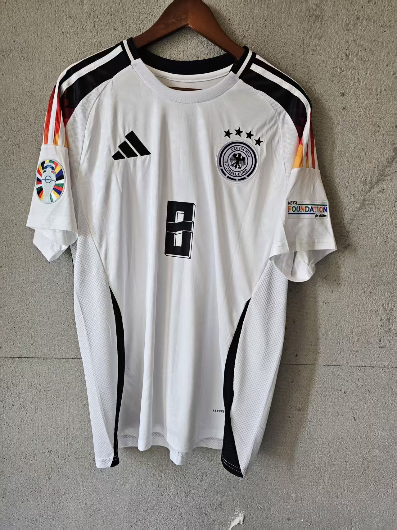 Other 2024 Germany #8 Toni Kroos Jersey Home Size US L / EU 52-54 / 3 - 1 Thumbnail