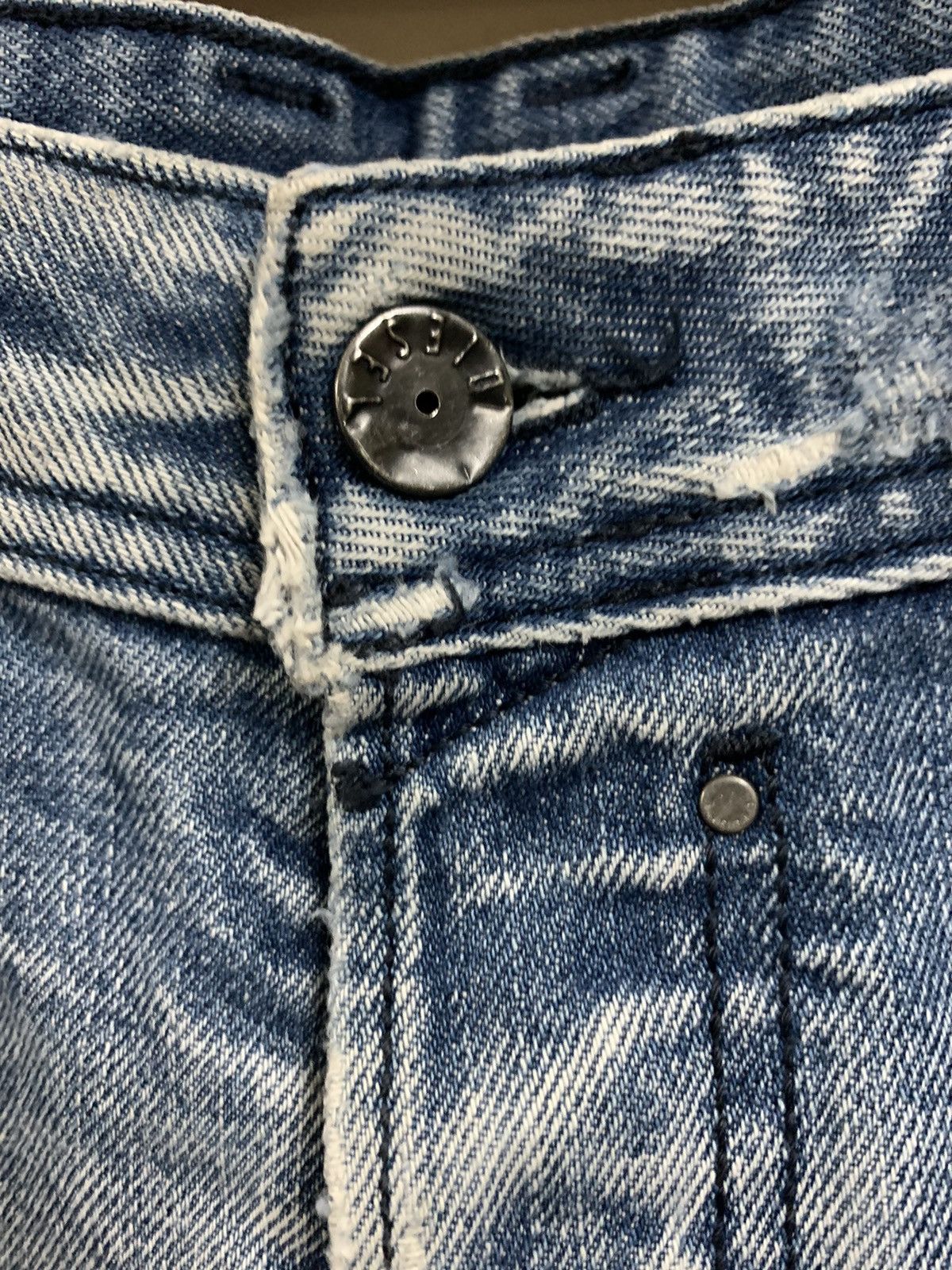 Diesel Made in Italy Punk Distressed Diesel Safado Jeans Size US 34 / EU 50 - 6 Thumbnail