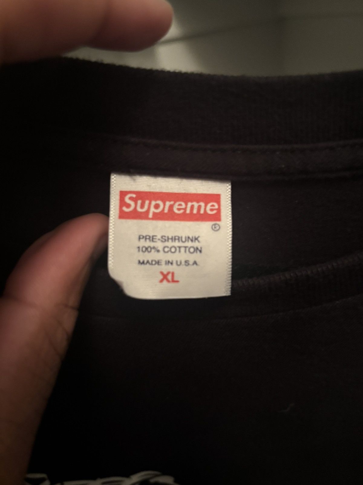 Supreme SUPREME TEE Size US XL / EU 56 / 4 - 3 Thumbnail