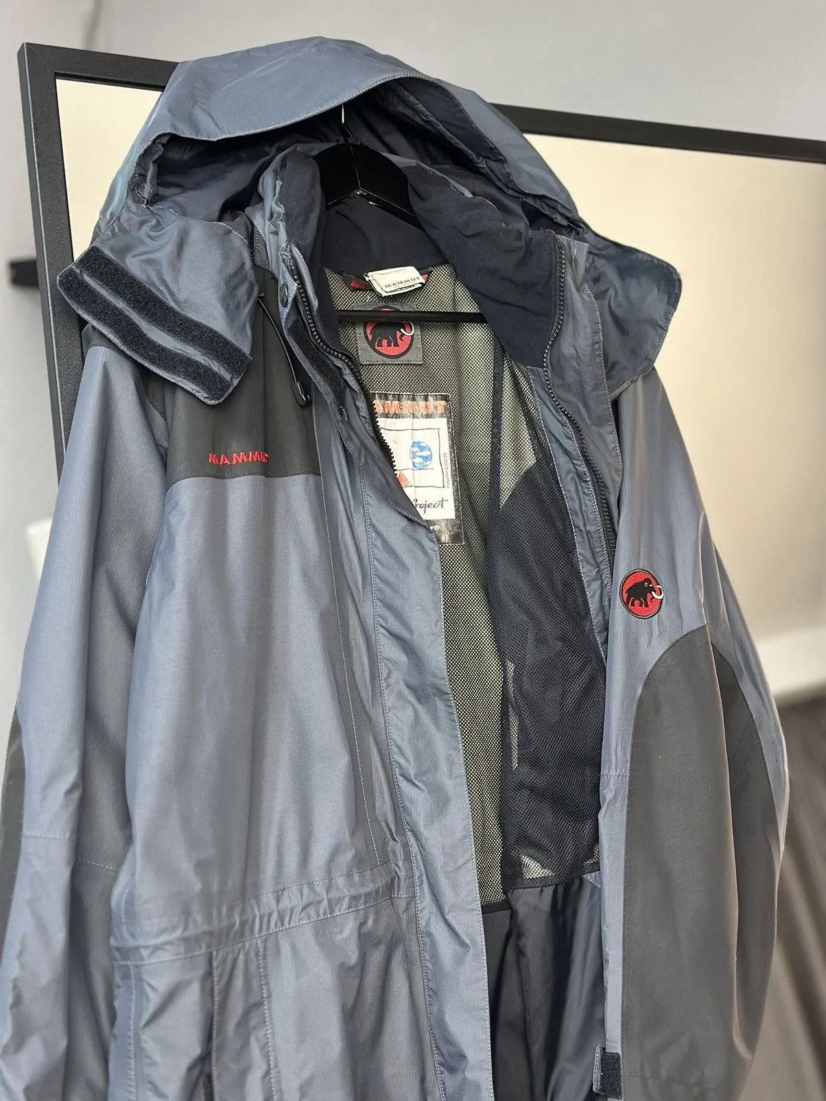 Mammut Vintage Gore-rex Mammut Jacket Grey Outdoor Life Arcteryx Size US L / EU 52-54 / 3 - 14 Thumbnail