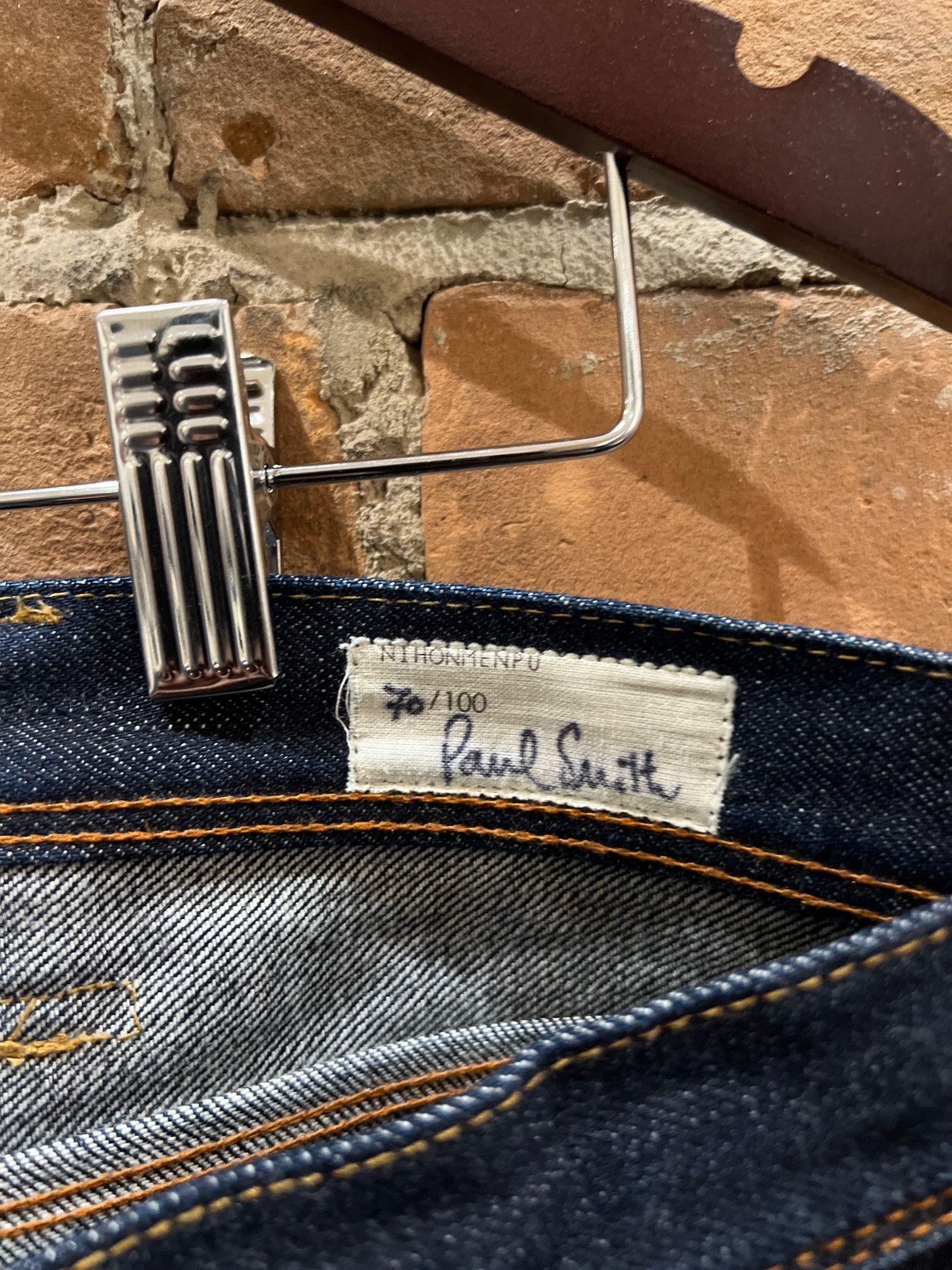 Paul Smith Paul Smith x Nihon Menpu Limited Edition Selvedge Denim Size US 34 / EU 50 - 4 Thumbnail