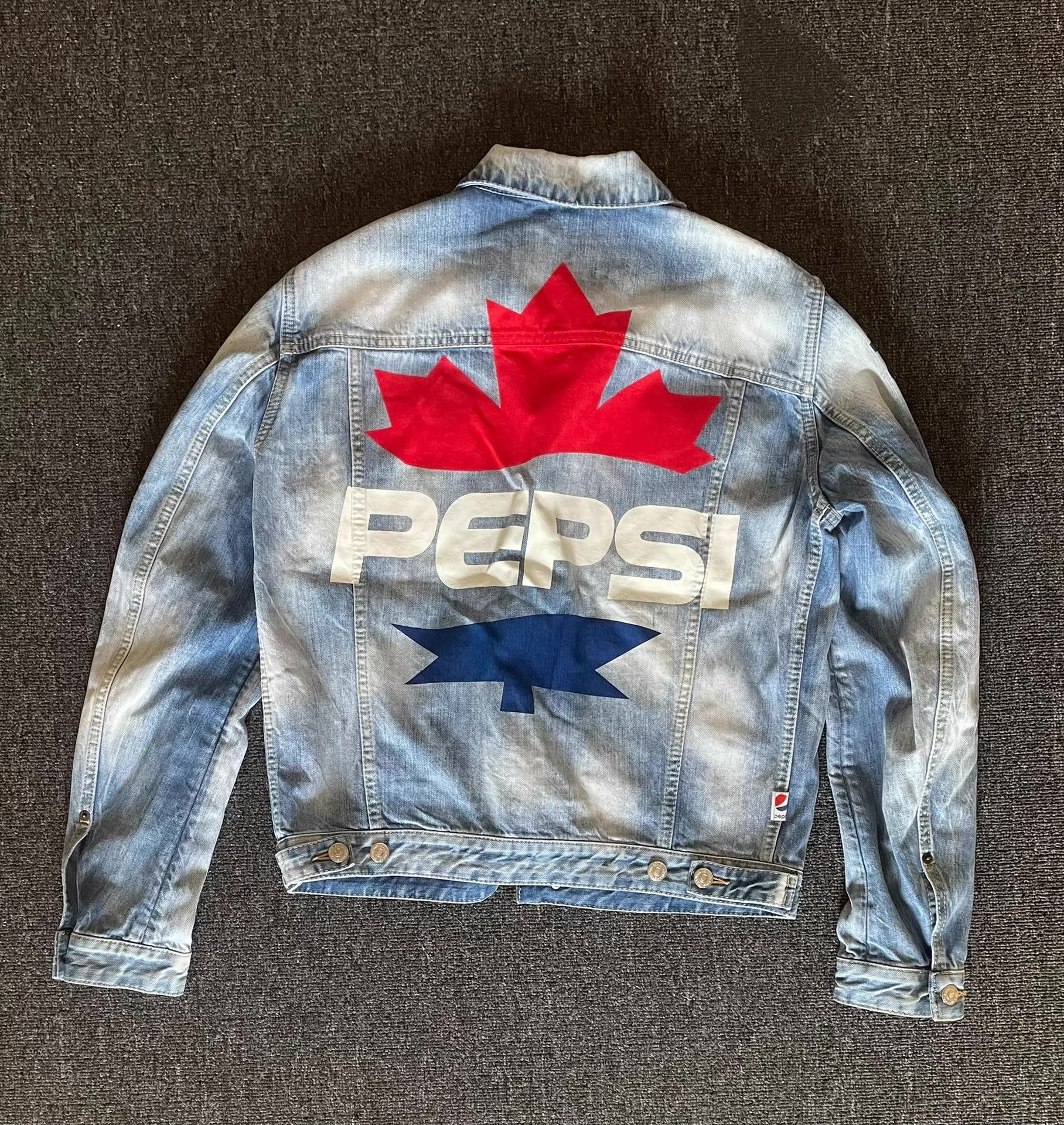 Dsquared2 DSQUARED2 x Pepsi Denim Jacket, Q4 Size US M / EU 48-50 / 2 - 2 Thumbnail