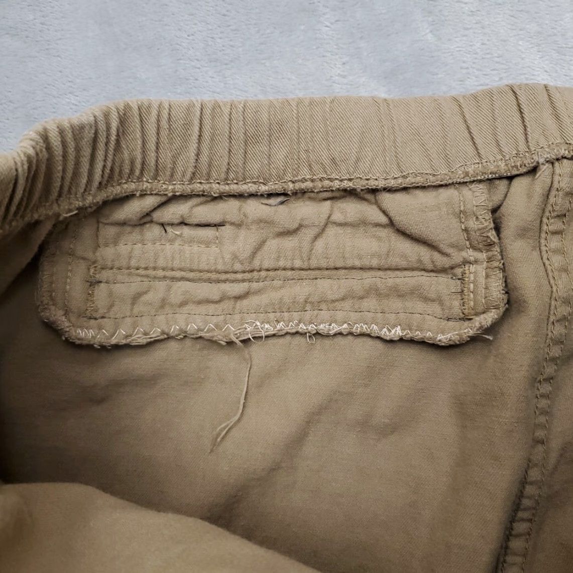 Gramicci VINTAGE Gramicci Pant Women S Khaki Beige Twill Elastic Waist Hiking Climbing READ Size 28" / US 6 / IT 42 - 4 Thumbnail