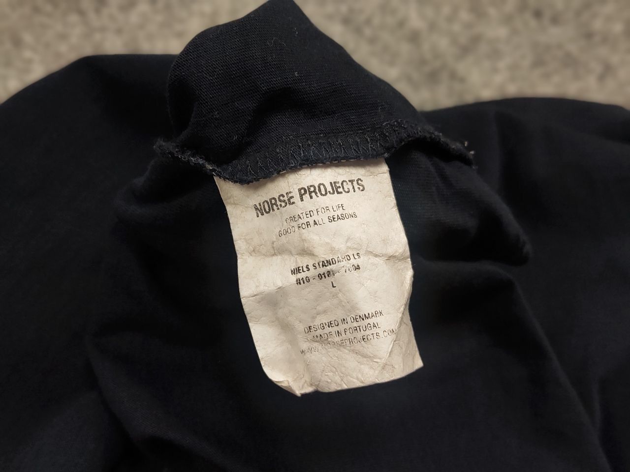 Norse Projects Norse Projects minimalist blue classic long sleeve shirt Size US L / EU 52-54 / 3 - 18 Thumbnail