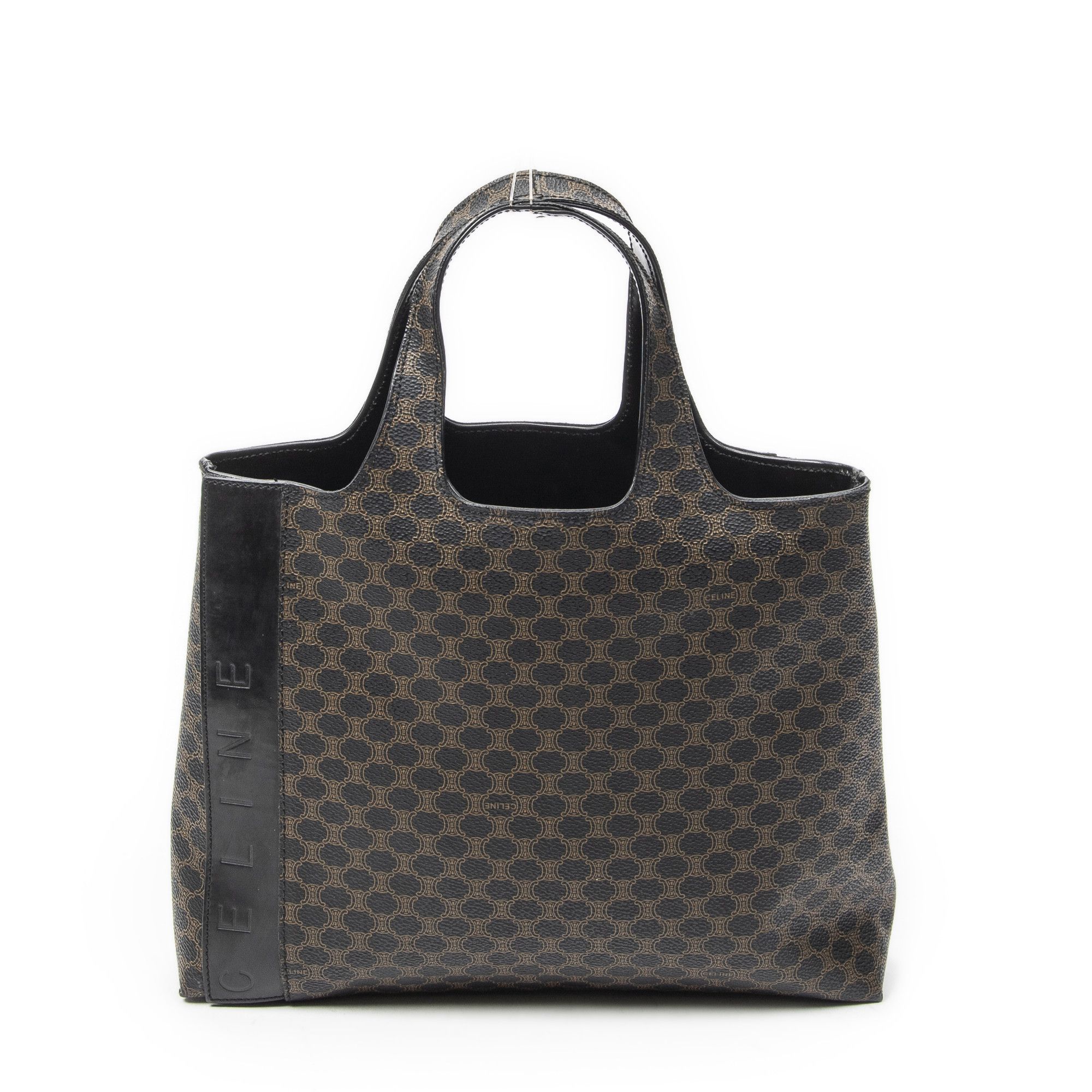 Celine Vintage Logo Zip Handbag Size ONE SIZE - 1 Thumbnail