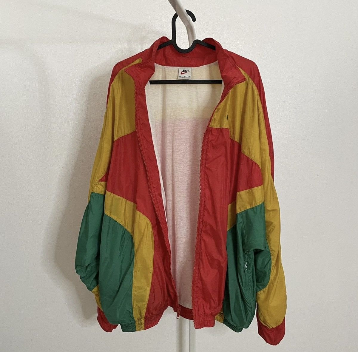 Vintage rare vintage usa-made nike morocco 1999 windbreaker Size US XL / EU 56 / 4 - 4 Thumbnail