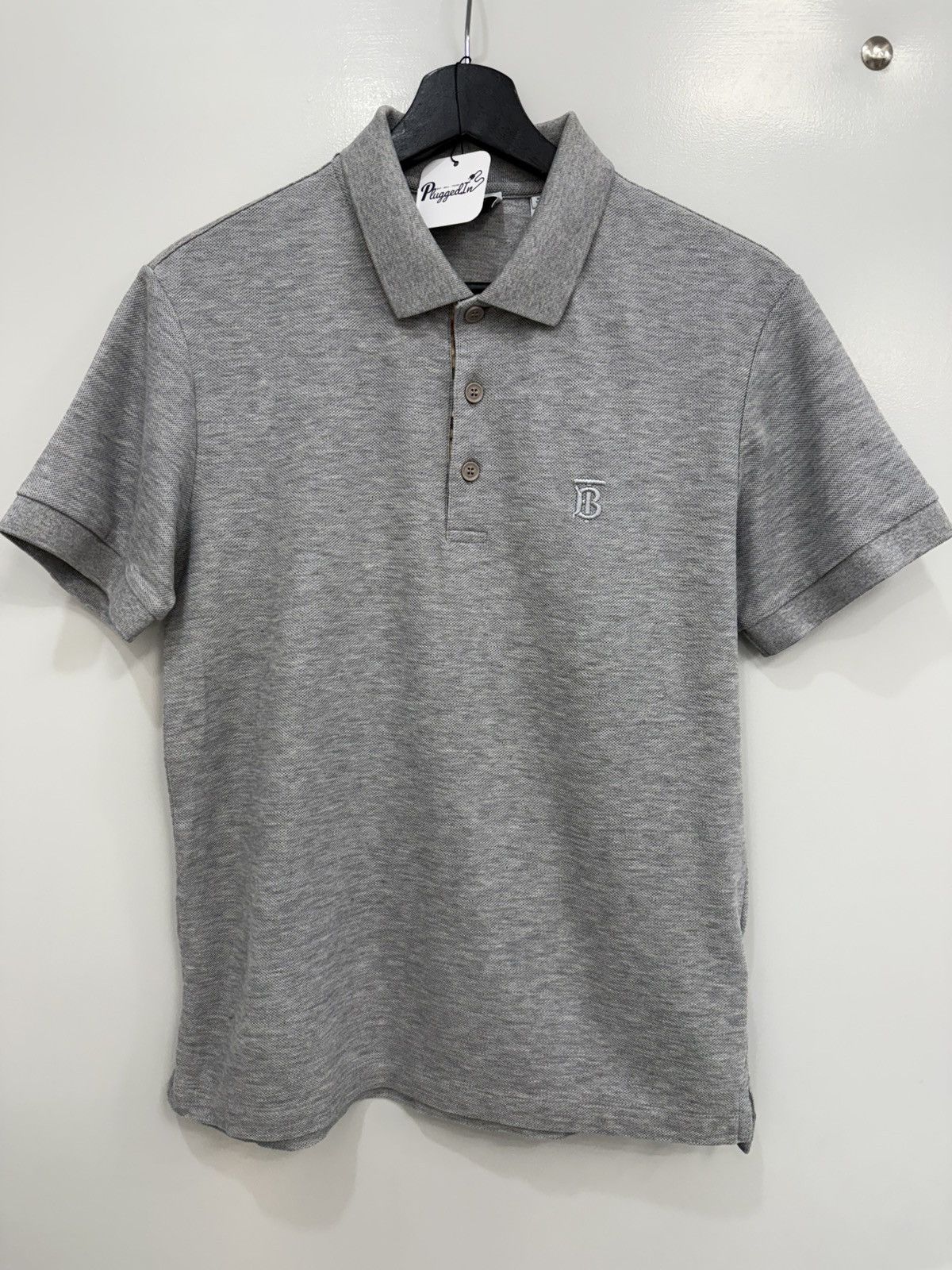 Burberry Burberry Grey Polo T-Shirt Size US S / EU 44-46 / 1 - 1 Thumbnail
