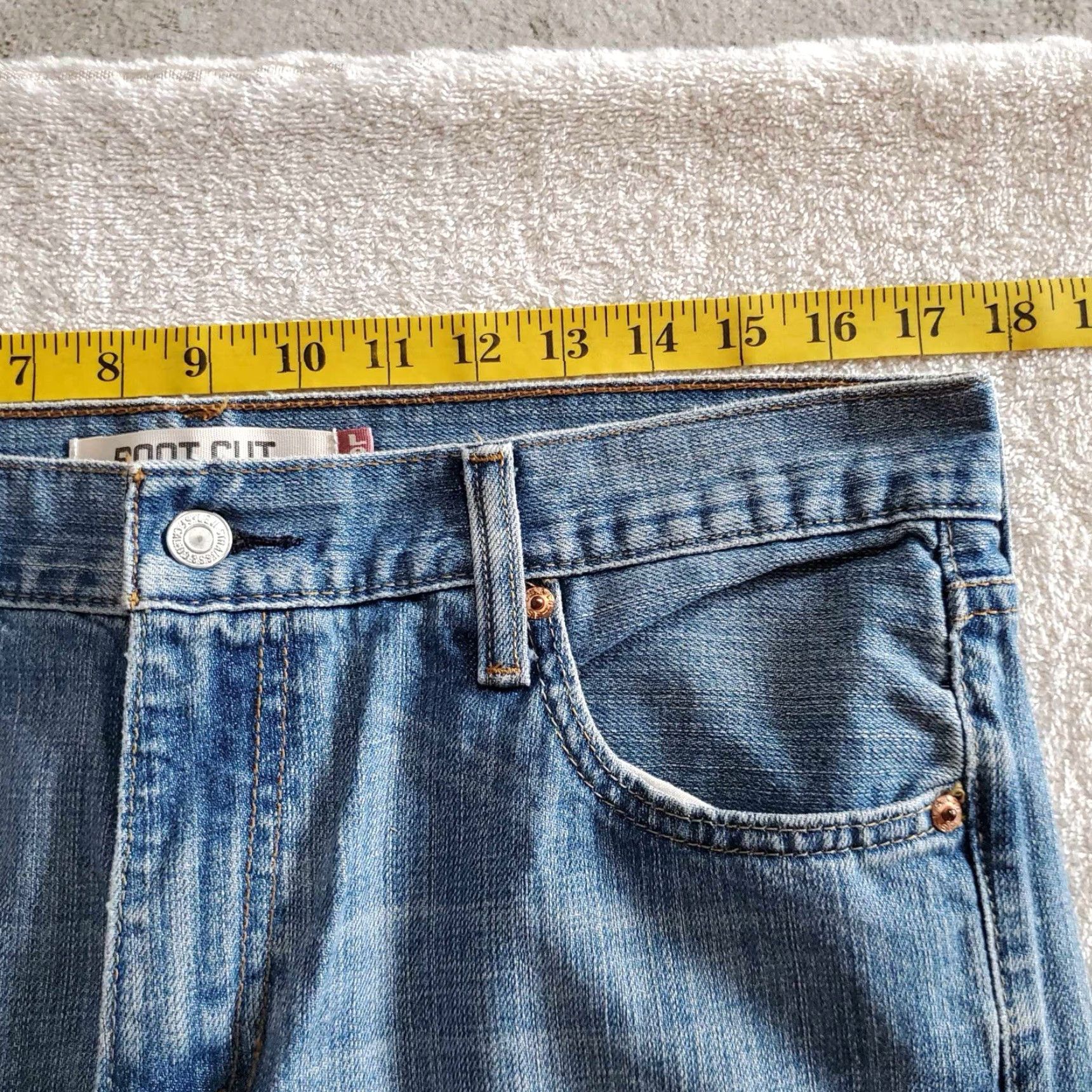 Levi's Levi's 527 Boot Cut Jeans 34 x 31 Men Jeans Blue Regular Fit 527 Bootcut 34 31 Mens Size US 34 / EU 50 - 4 Thumbnail
