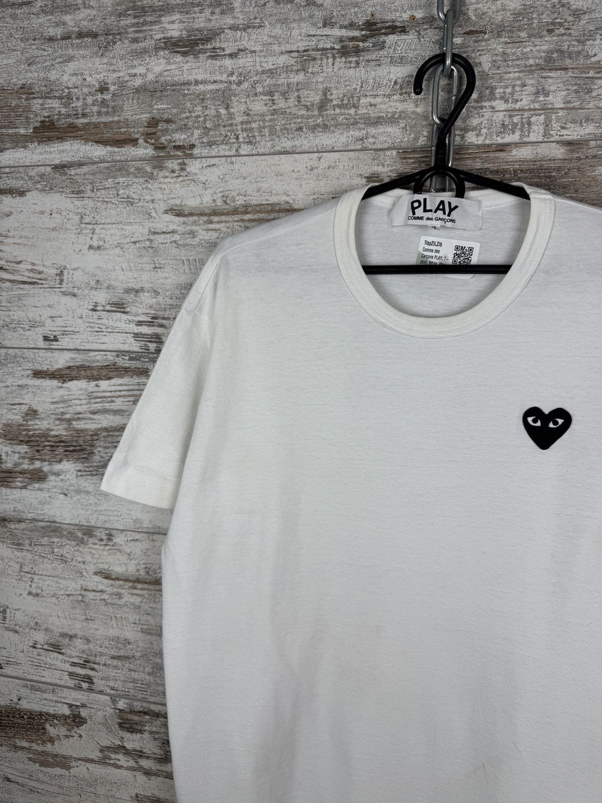 Comme des Garcons Mens Vintage play comme des garcons T-shirt tee logo basic Size US XL / EU 56 / 4 - 3 Thumbnail