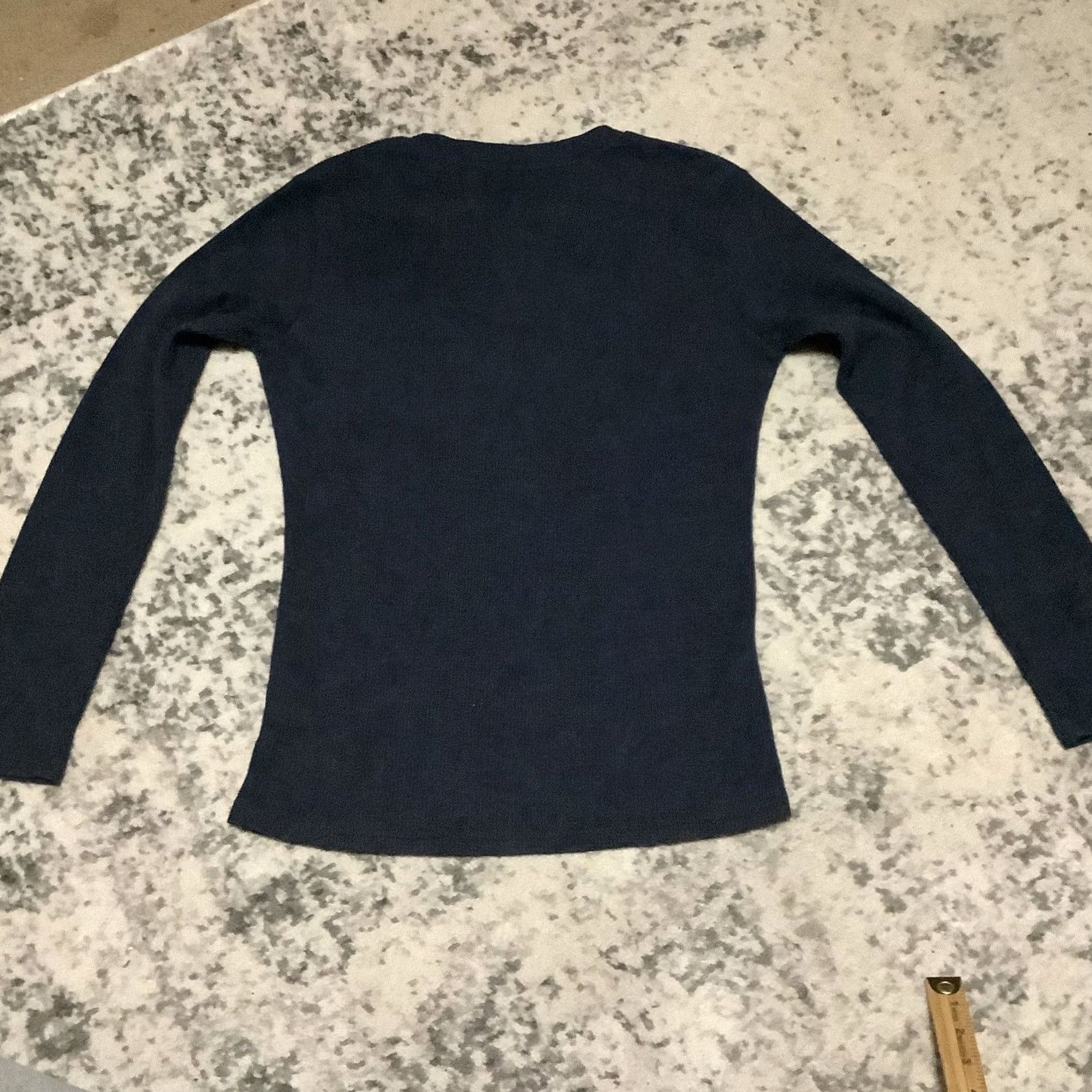 Vintage H2H Men's Blue Long Sleeve Thermal Pullover Henley Collar Shirt M Size US M / EU 48-50 / 2 - 7 Thumbnail
