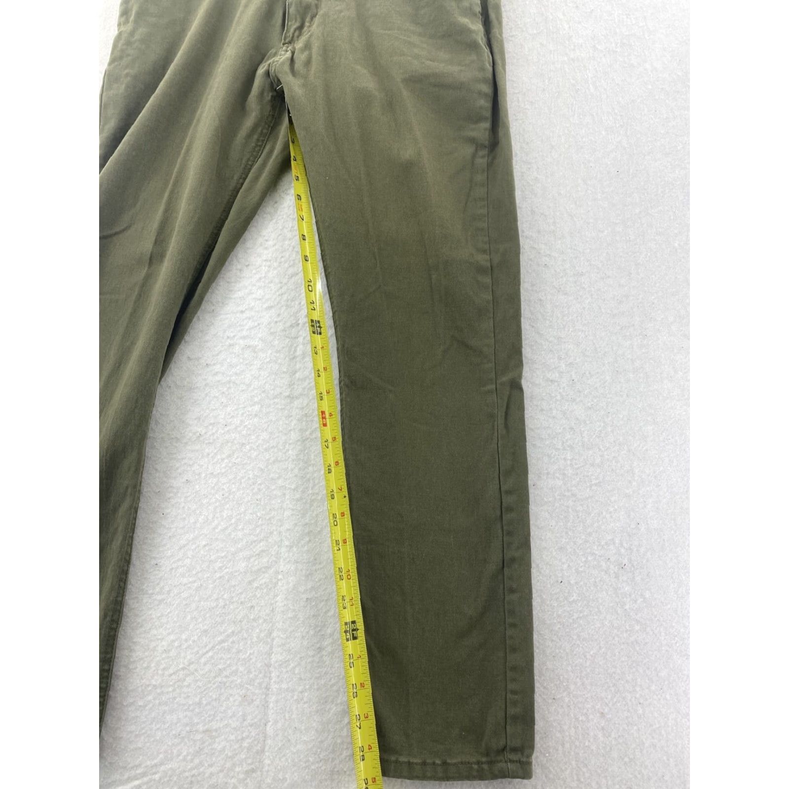 Vintage Kaalu Pants Men's 38×30 Cotton spandex Blend Olive Green Tapered Leg Size US 38 / EU 54 - 3 Thumbnail
