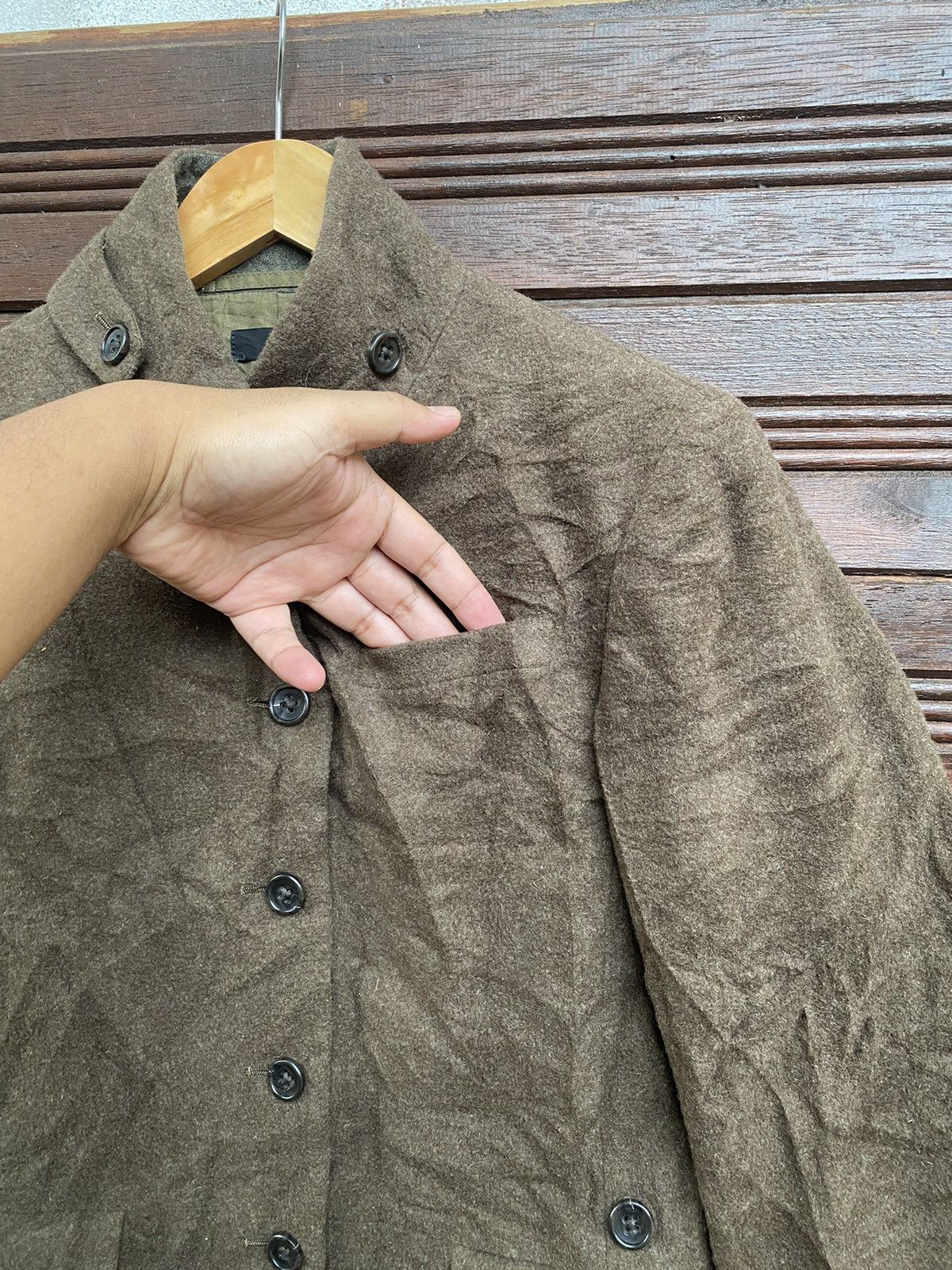 Jil Sander × Uniqlo Jill Sander Wool Jacket Size US L / EU 52-54 / 3 - 5 Thumbnail