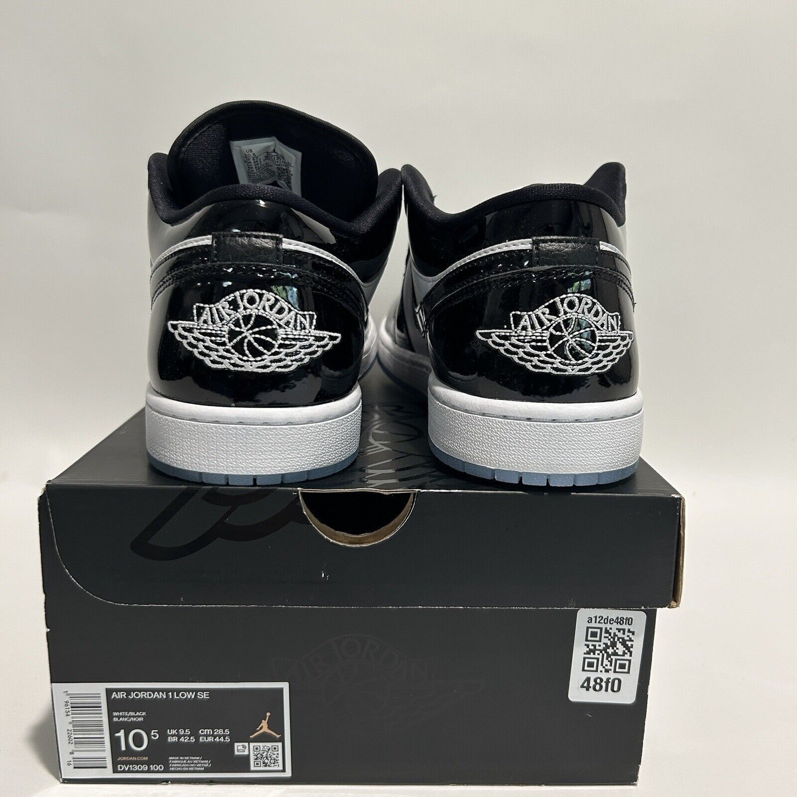 Nike Nike Air Jordan 1 Low SE Retro “Concord/White Black” 2024 Size US 10.5 / EU 43-44 - 4 Thumbnail