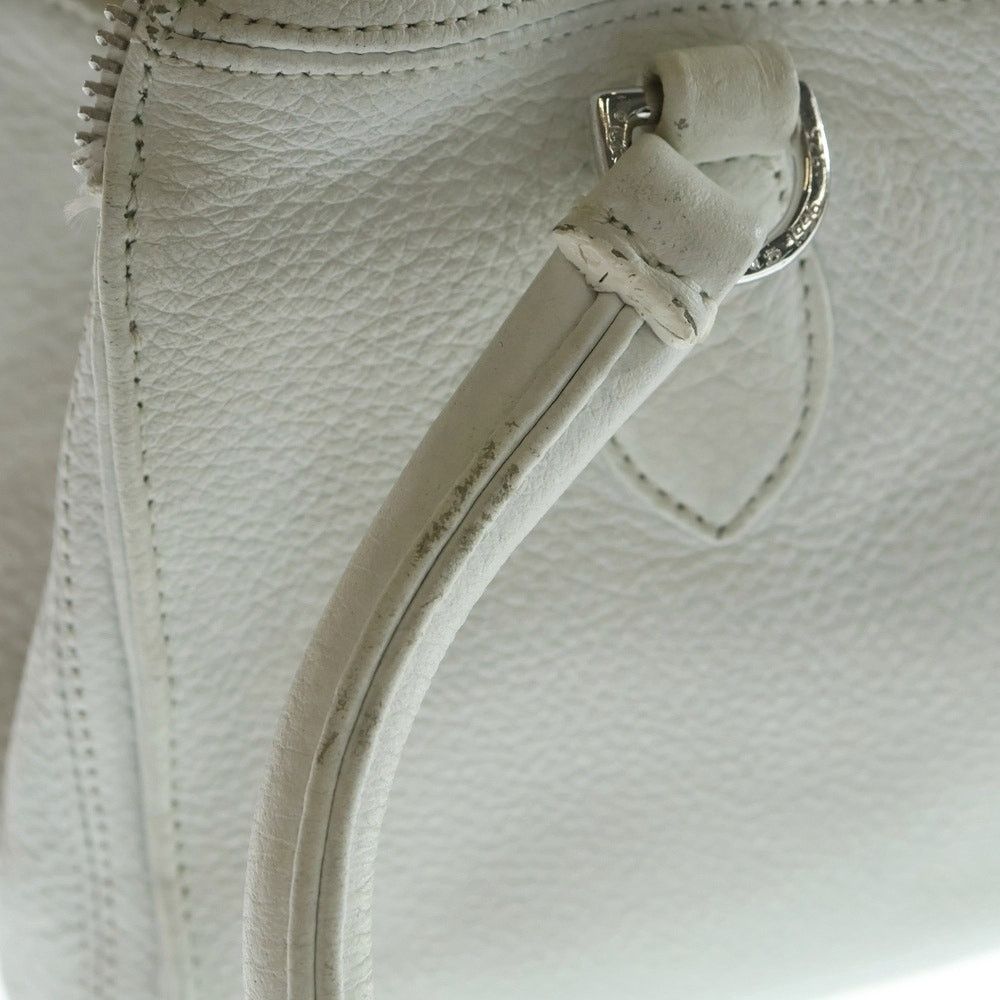 Chrome Hearts CHROME HEARTS Rhodium White Leather Handbag Size ONE SIZE - 6 Thumbnail