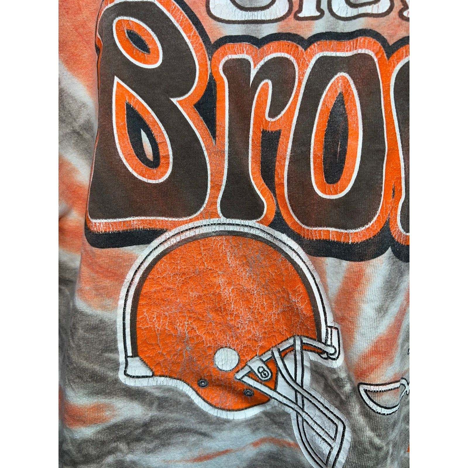 Vintage Vintage Cleveland Browns Shirt Tim Couch Tie Dye NFL Tee 90s Size US L / EU 52-54 / 3 - 7 Thumbnail