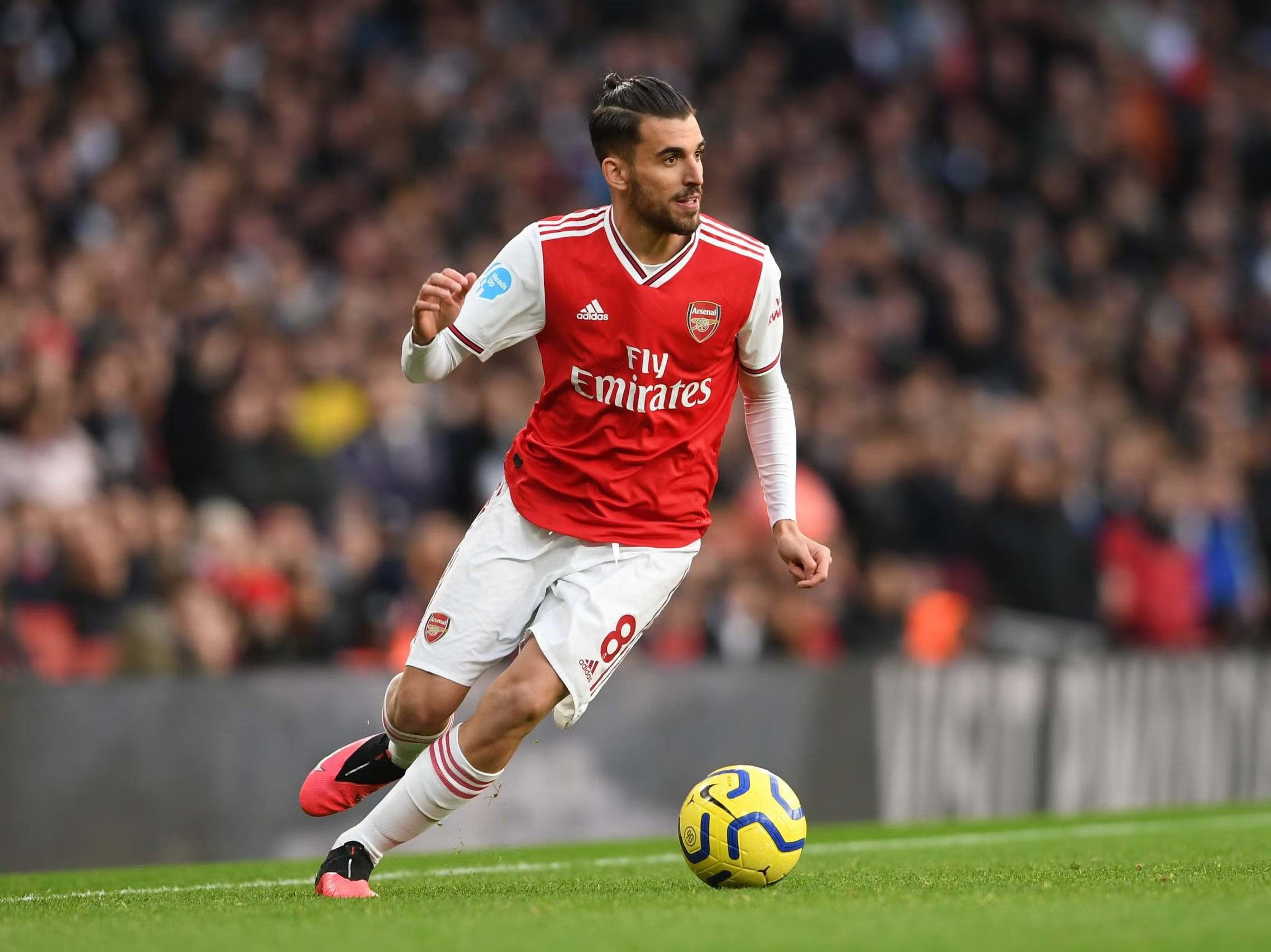 Adidas Authentic Arsenal CEBALLOS 2019-2020 Heads Up Home Jersey Size US M / EU 48-50 / 2 - 2 Thumbnail