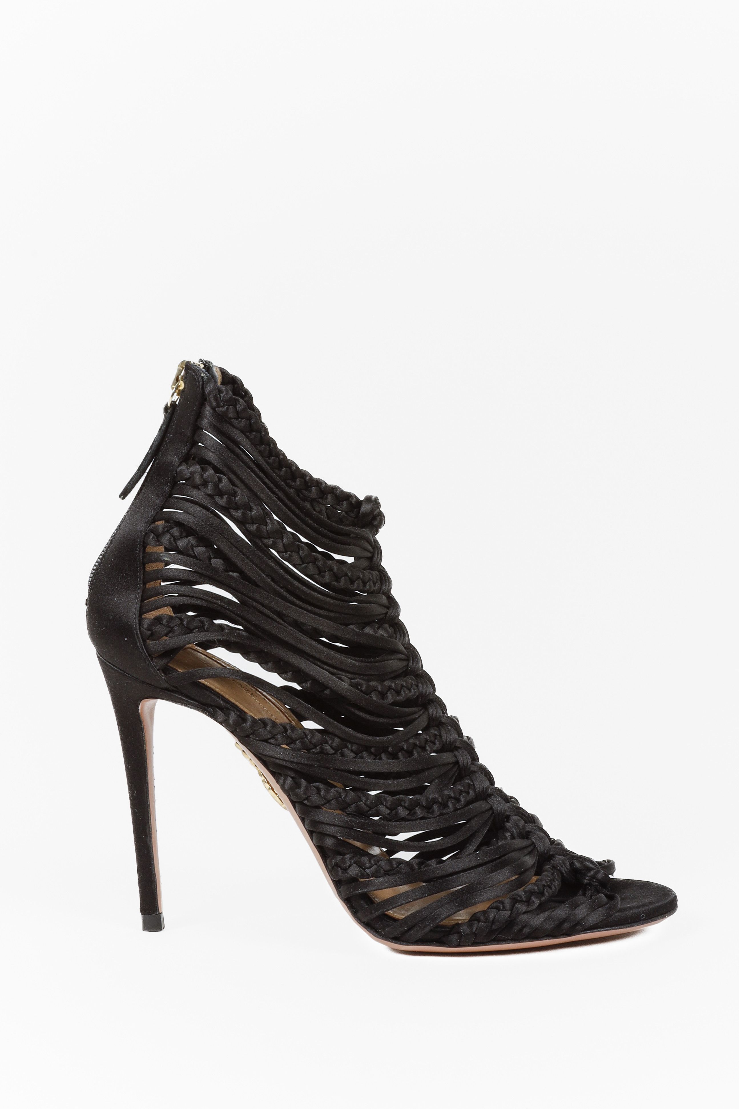 aquazzura lace up sandals