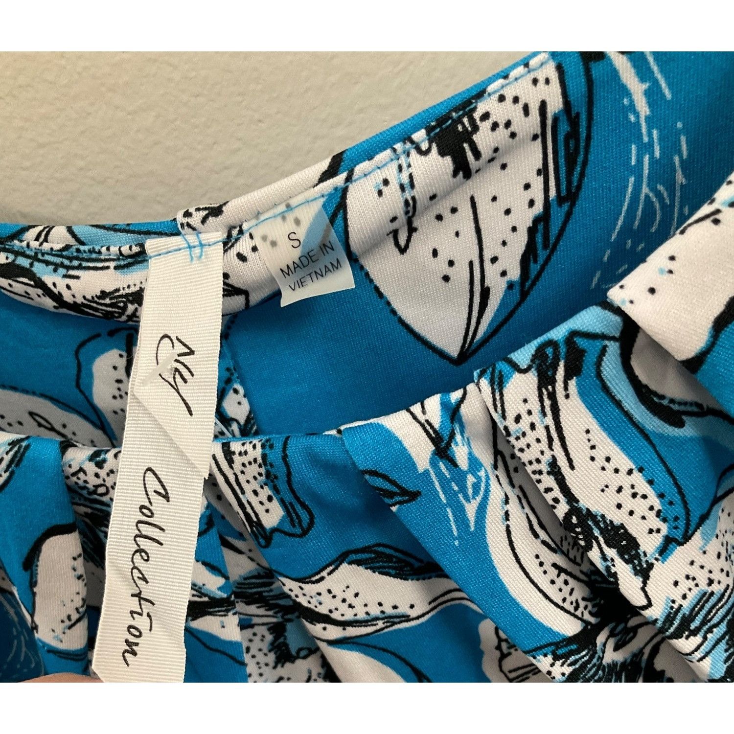Other NY Collection Womens Blue & White Floral Sleeveless Dress S Size S / US 4 / IT 40 - 2 Thumbnail