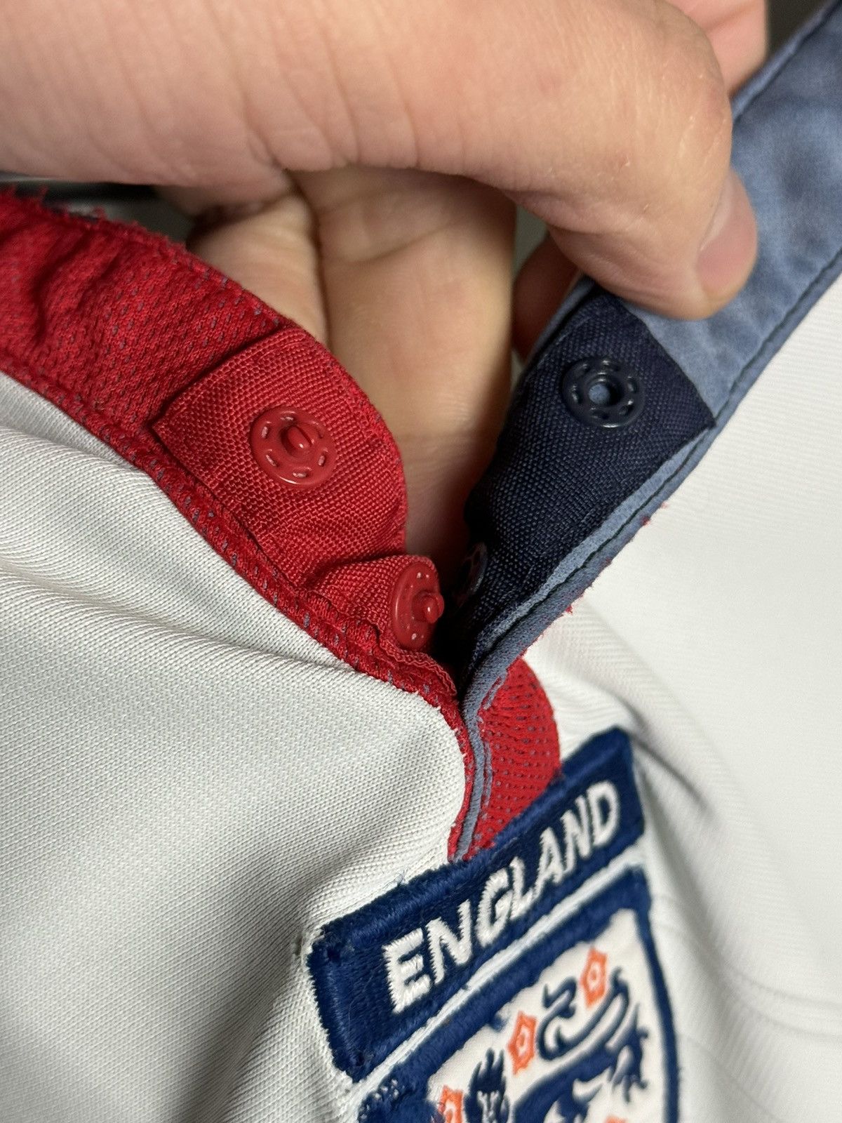 Umbro England National Team 03/05 Home Football Long Sleeve Jersey Size US XXL / EU 58 / 5 - 4 Thumbnail