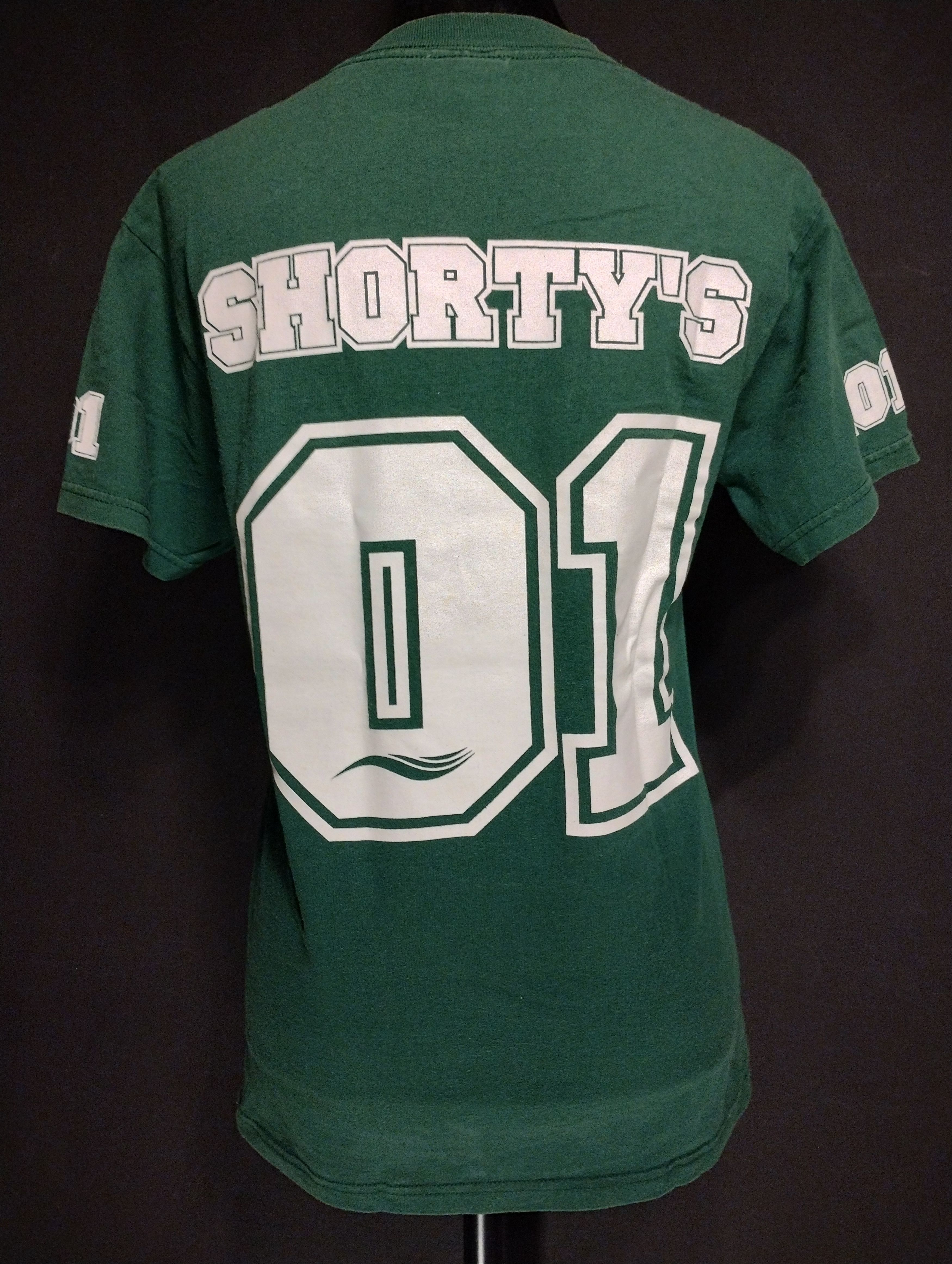 Og Y2K Shorty’s "01 Chad Muska" Jersey Tee in Green, Men's — image 6 of 6