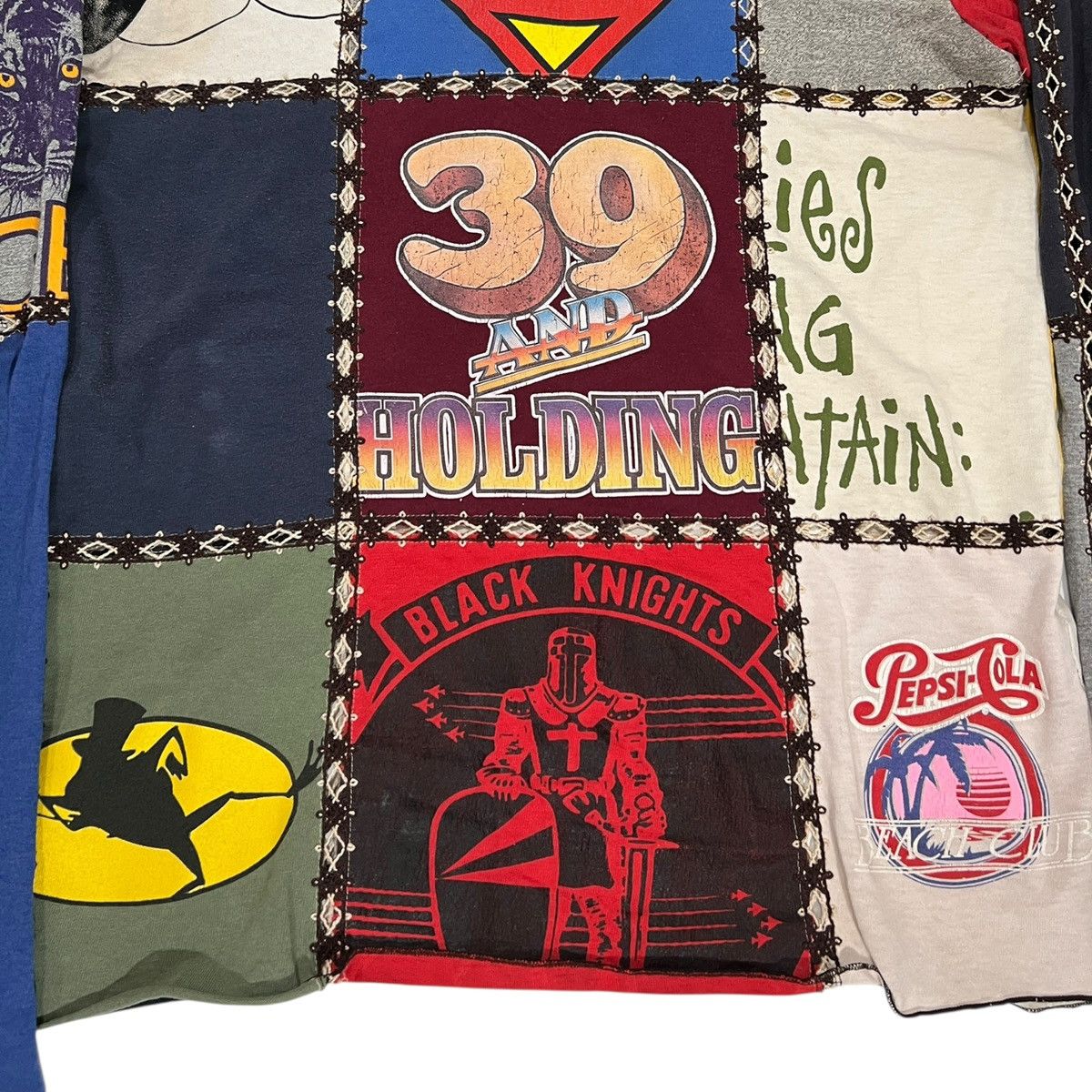 Number (N)ine AW02 Number (N)ine “Nowhere Man” Patchwork Longsleeve Shirt Size US L / EU 52-54 / 3 - 3 Thumbnail