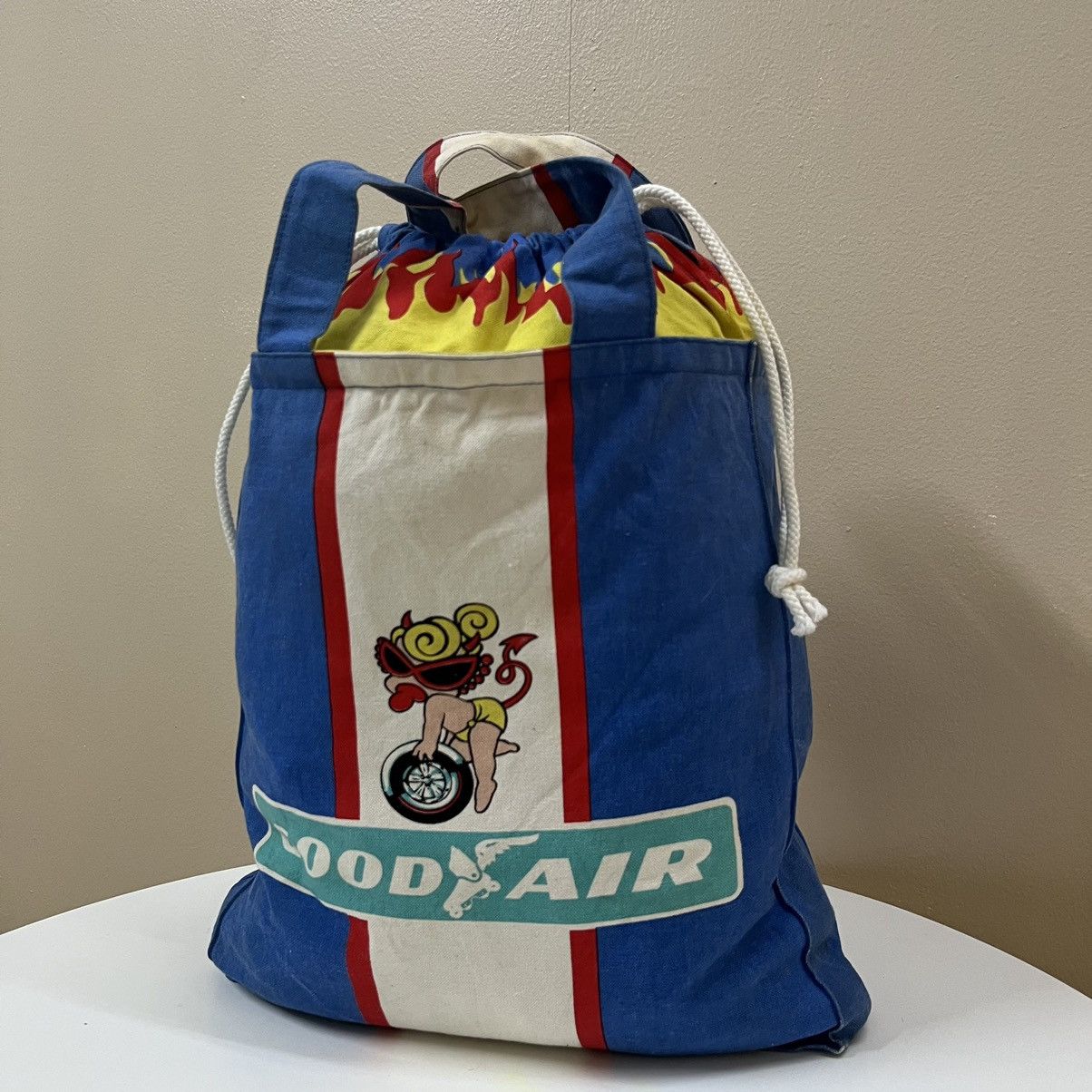 Vintage Hysteric Glamour Hell Hysteric Flame Tote bag