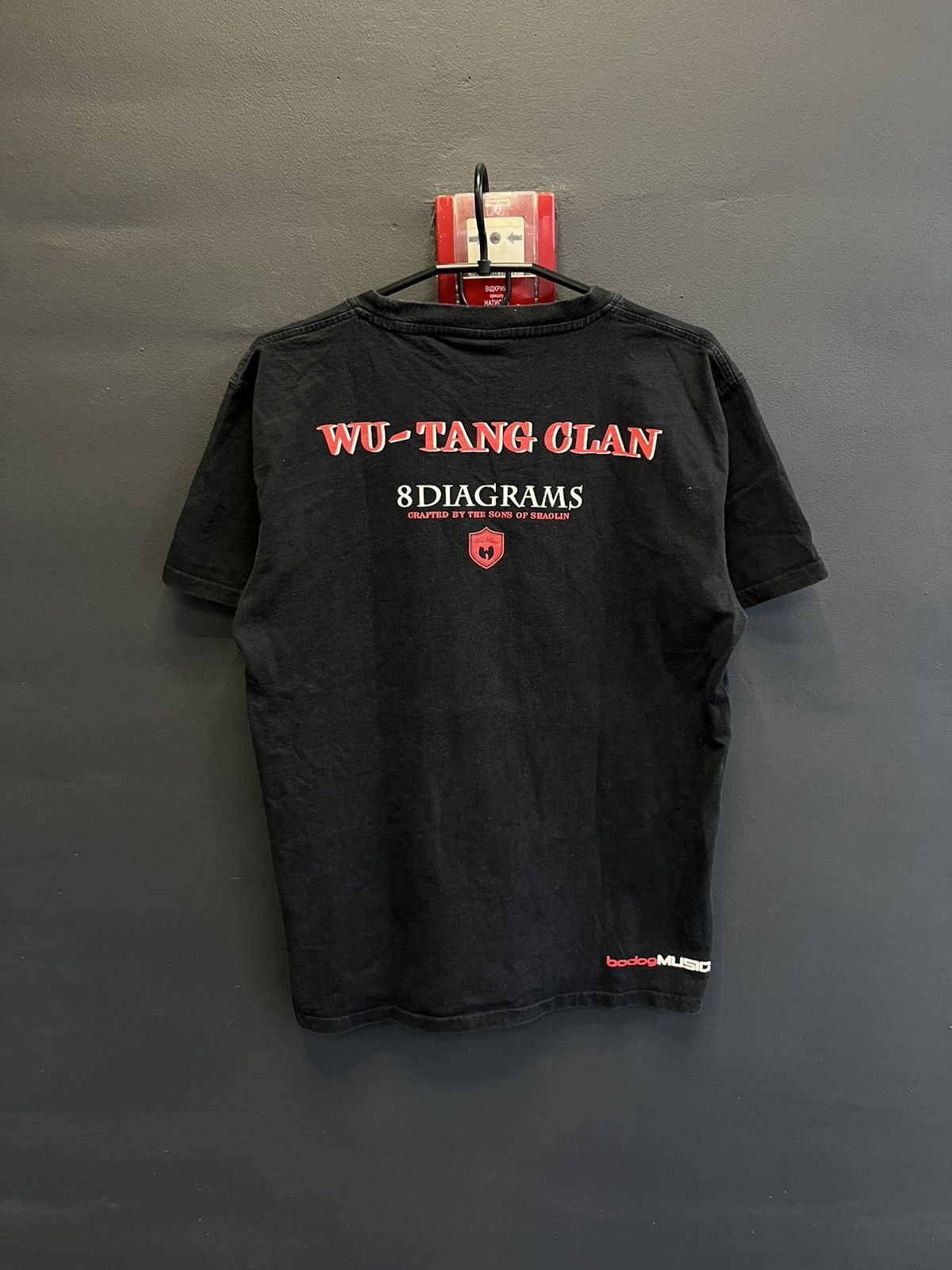 Vintage × Wu-Tang Clan Vintage Y2K Wu Tang Clan 8 Diagrams Wu Wear 90s Black Tee Size US L / EU 52-54 / 3 - 2 Thumbnail
