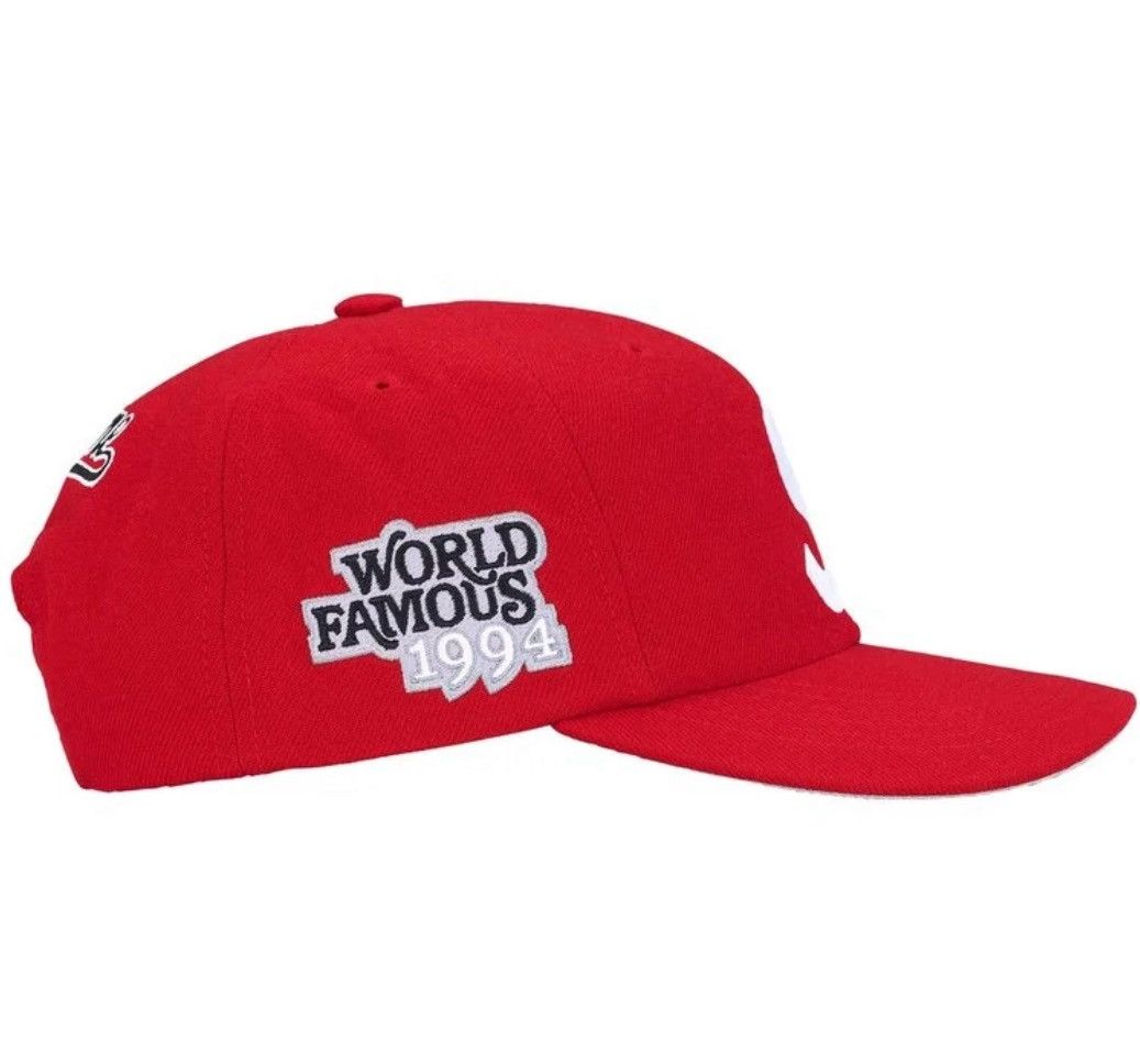 Supreme Supreme World Famous S Logo 6 Panel Red Size ONE SIZE - 5 Thumbnail