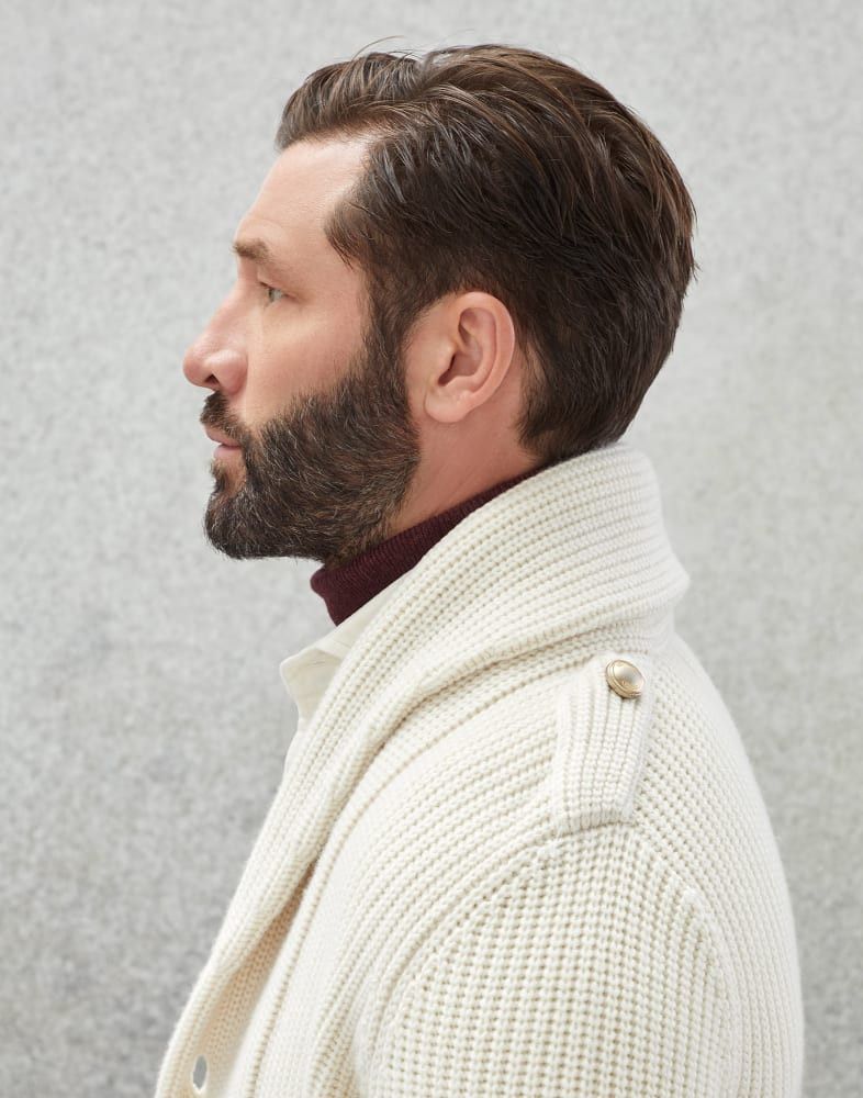 Brunello Cucinelli o1w1db10226 Cardigan in Netural/Off White Size US L / EU 52-54 / 3 - 5 Thumbnail