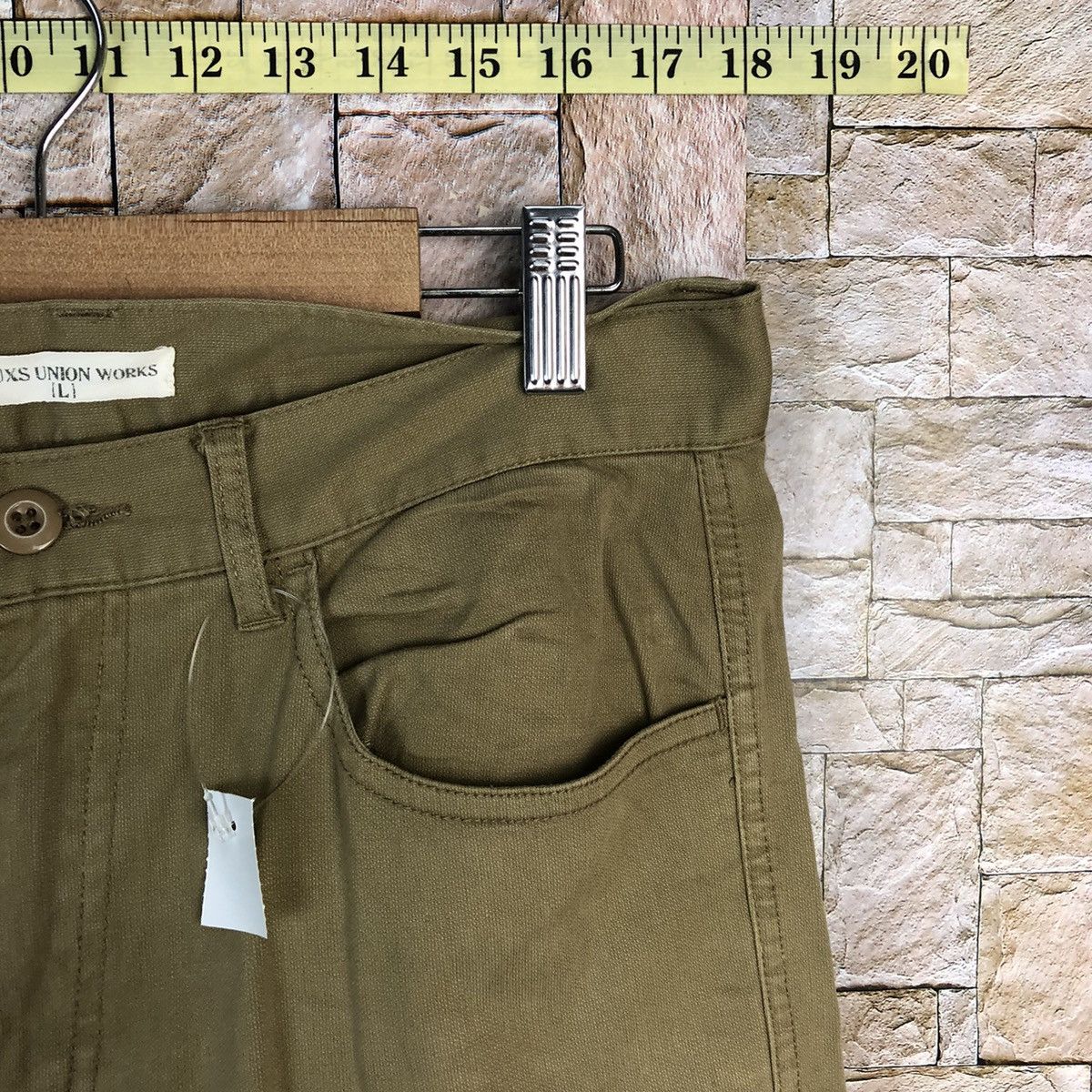 Japanese Brand Louxs Work Union Brown Cargo Multipocket Pants #A649 Size US 32 / EU 48 - 8 Thumbnail