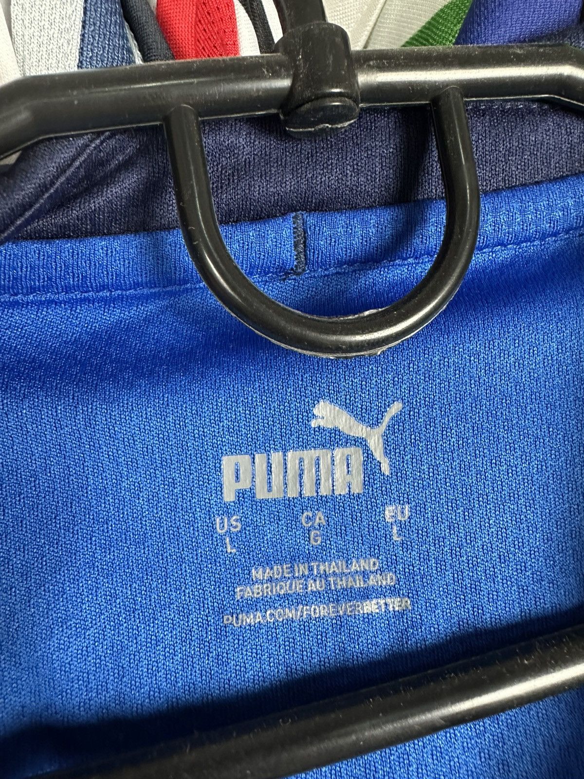 Puma Italy Fabio Cannavaro #5 Football Shirt Soccer Jersey Puma Size US L / EU 52-54 / 3 - 5 Thumbnail