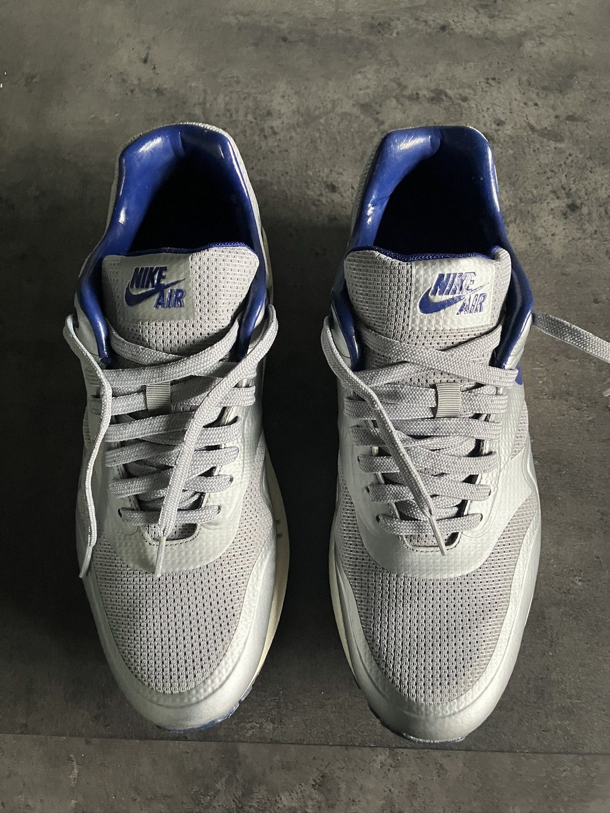 Nike Nike air max 1 Hyperfuse metalic silver deep royal blue UK8 Size US 8 / EU 41 - 5 Thumbnail