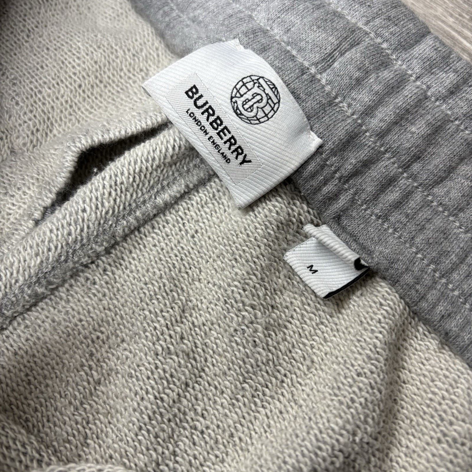 Burberry Size Medium - Burberry Melange Sweat Pants ' Pale Grey ' Size US 32 / EU 48 - 11 Thumbnail