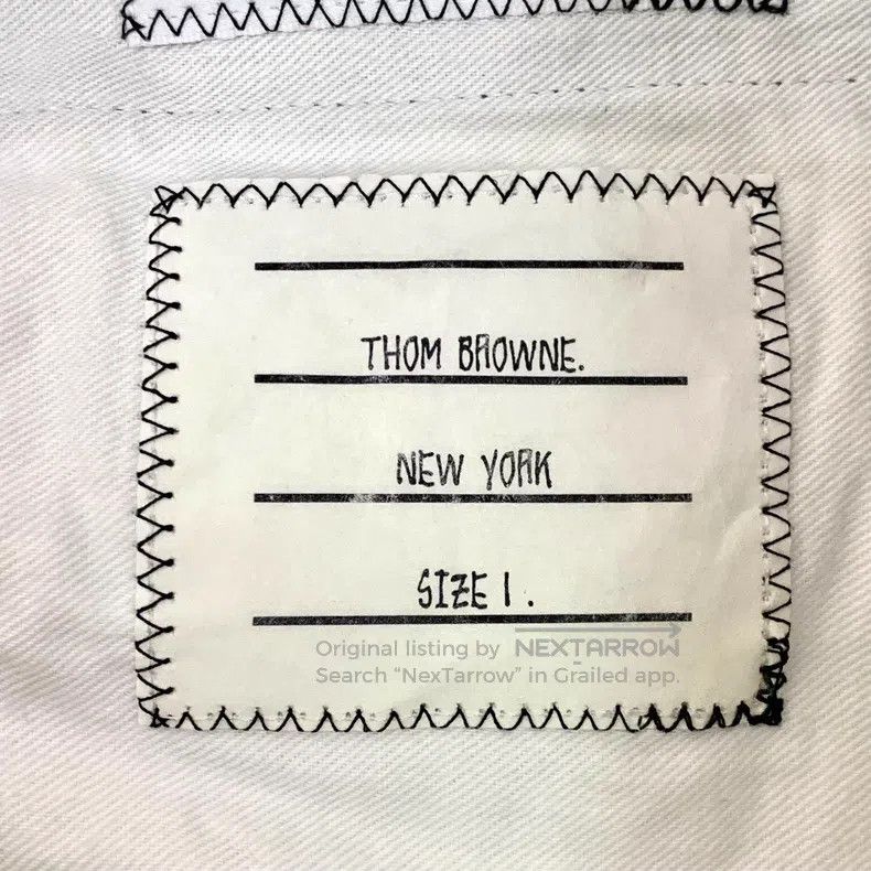 Thom Browne Thom Browne size 1 Side Striped Cotton Casual Pants Dark Gr Size US 28 / EU 44 - 7 Thumbnail