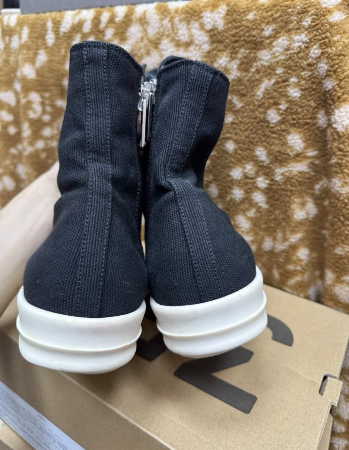 Rick Owens Rick Owens DRKSHDW High Top Sneakers K37 Size US 8 / EU 41 - 9 Thumbnail