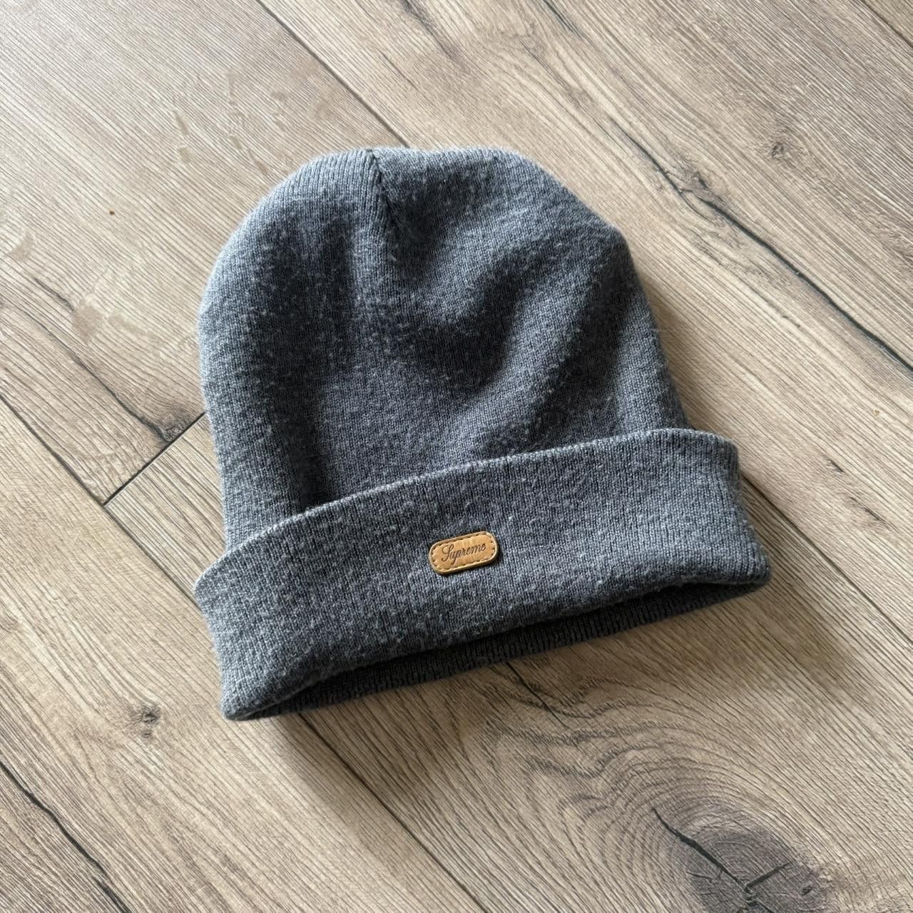 Supreme Supreme Hat Beanie Grey Vintage Size ONE SIZE - 2 Thumbnail