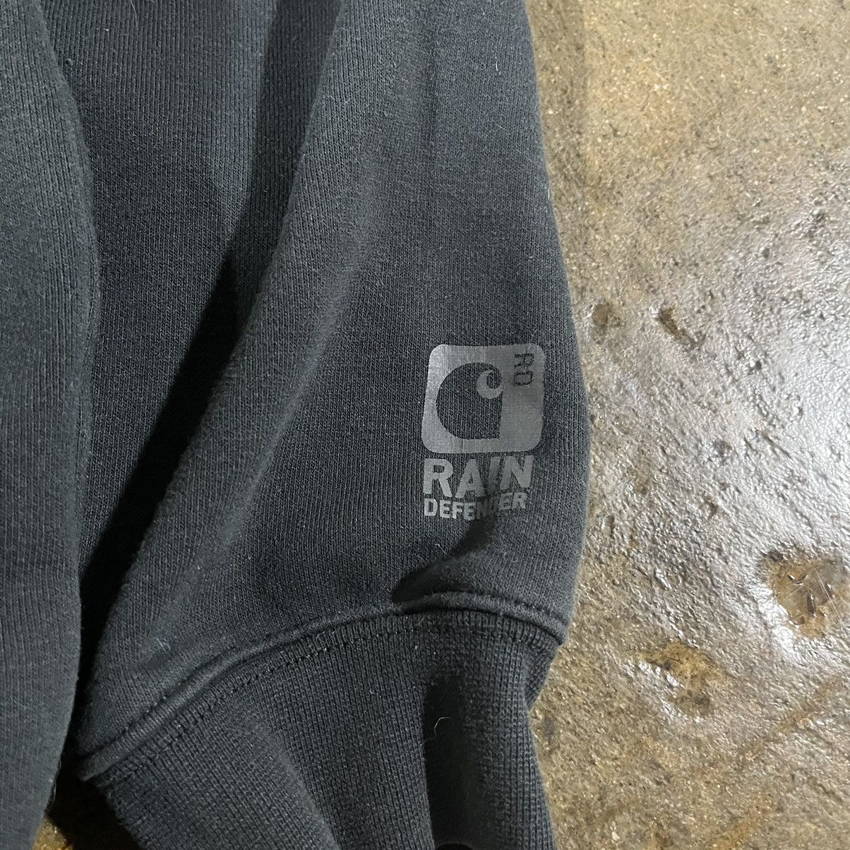 Carhartt × Vintage Crazy Y2K Carhartt Zip-Up Hoodie Workwear Skater Essential Size US XL / EU 56 / 4 - 6 Thumbnail
