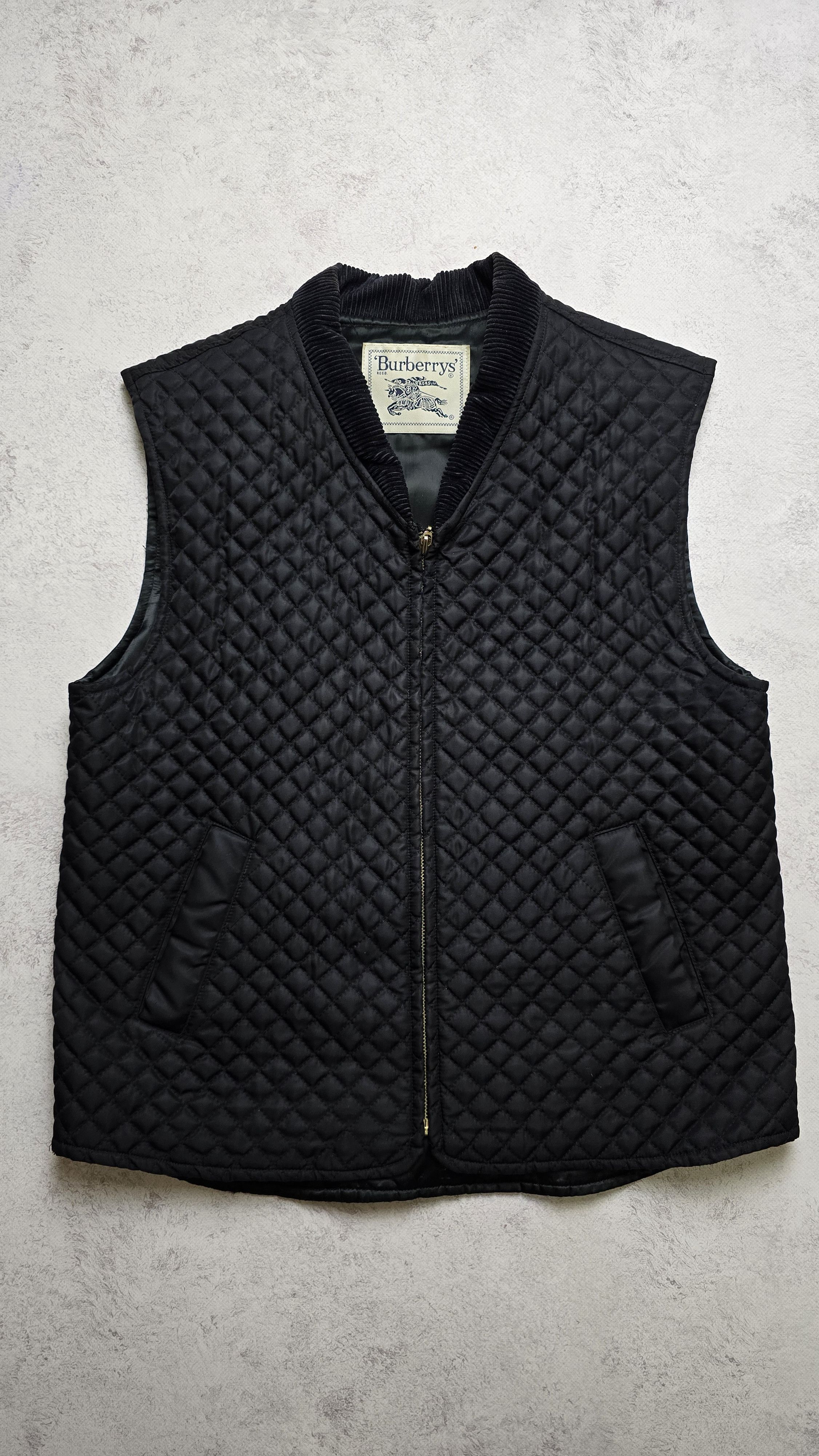 Burberry Vintage Burberry’s Quilted Vest Size L / US 10 / IT 46 - 1 Thumbnail