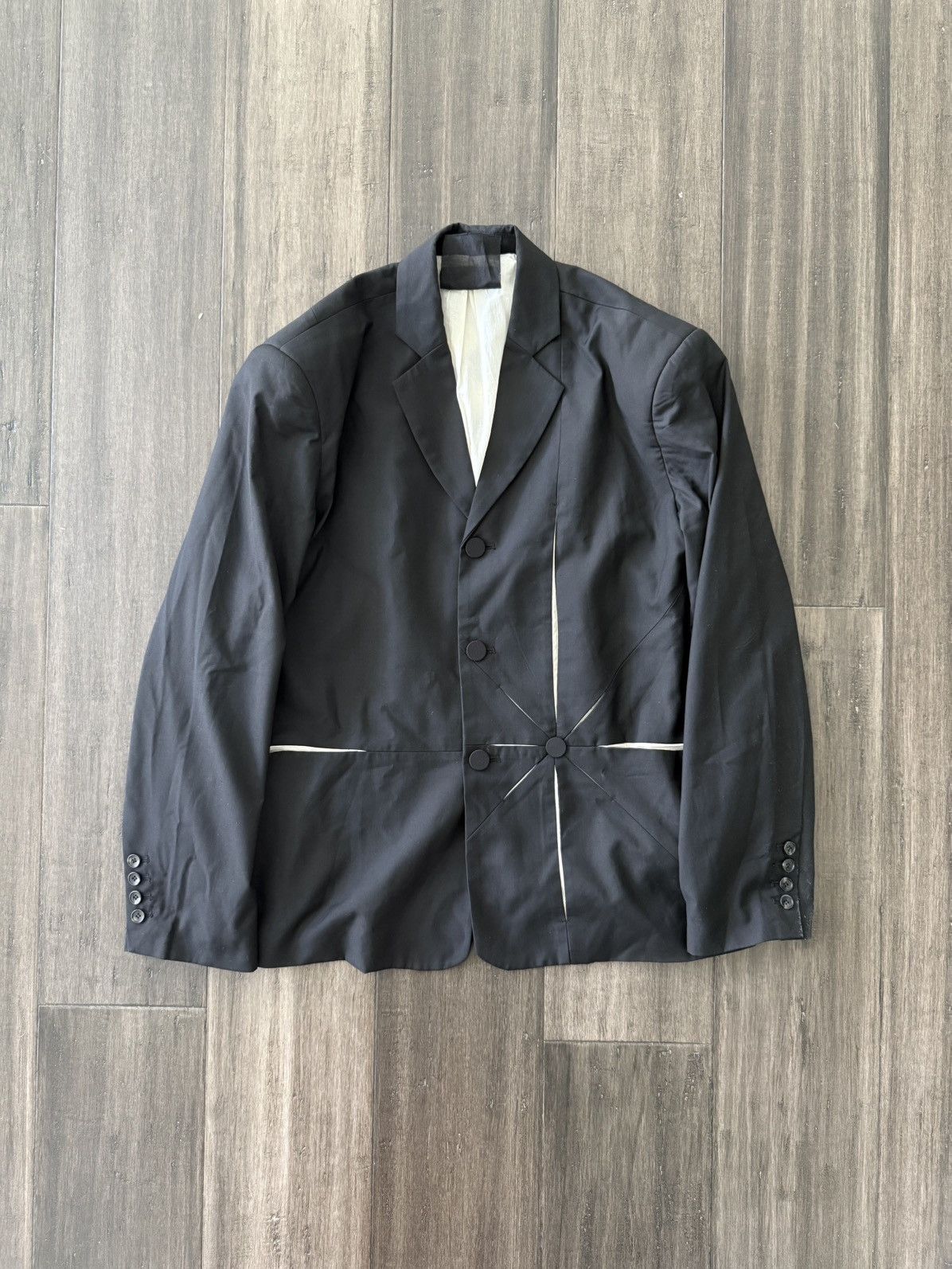 Kusikohc Black Origami Blazer 48 | Grailed