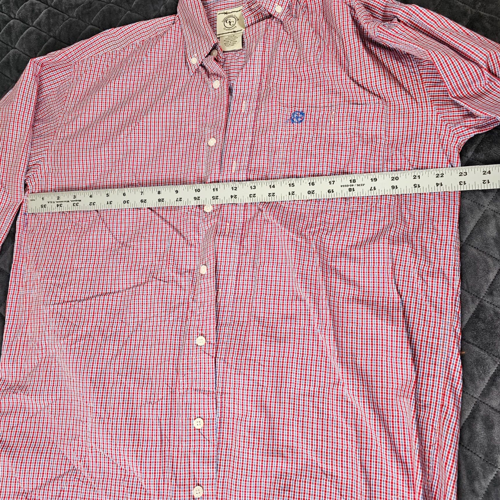 Vintage Gunnison Creek Outfitters Shirt Men's Medium Plaid Long Sleeve Button Up Casual Size US M / EU 48-50 / 2 - 7 Thumbnail