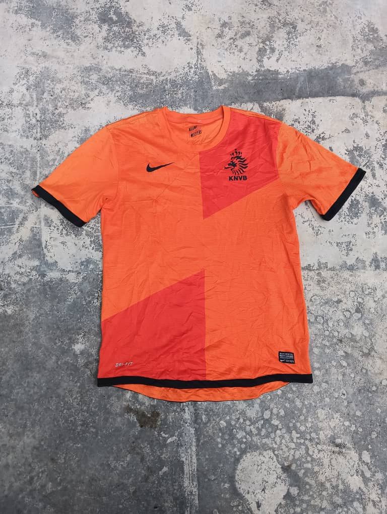 image of Nike Jersey Holland Netherlands Team 2012-2013 Shirt in Orange, Men's (Size Small)