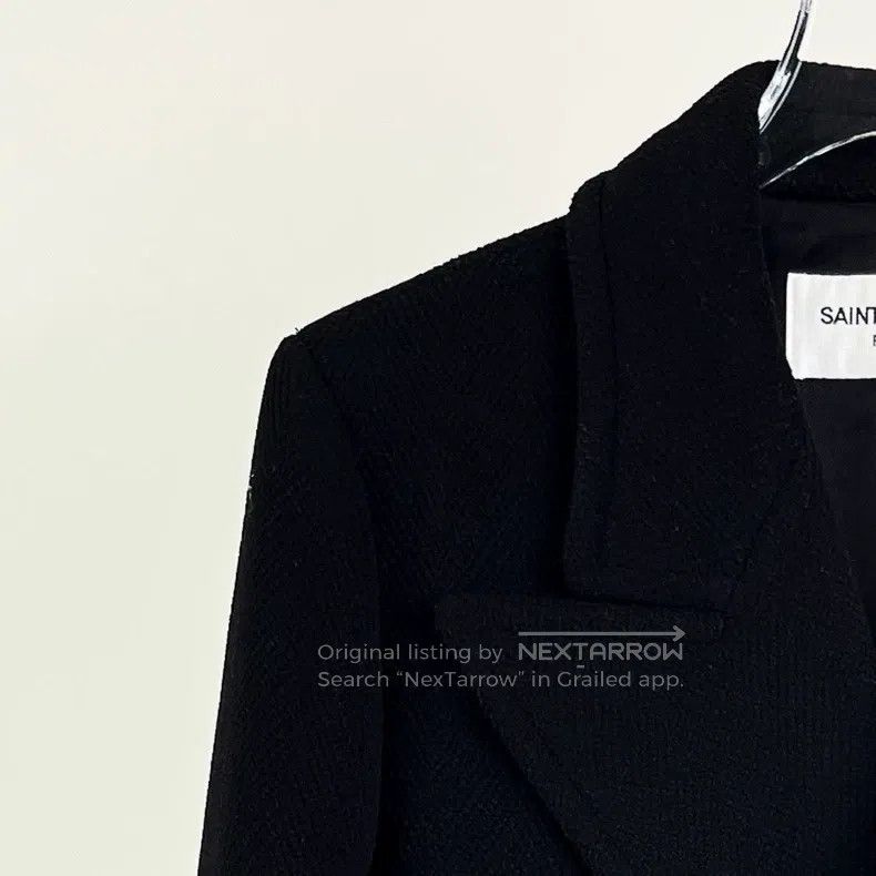 Saint Laurent Paris Saint Laurent Paris Overcoat Size S / US 4 / IT 40 - 3 Thumbnail