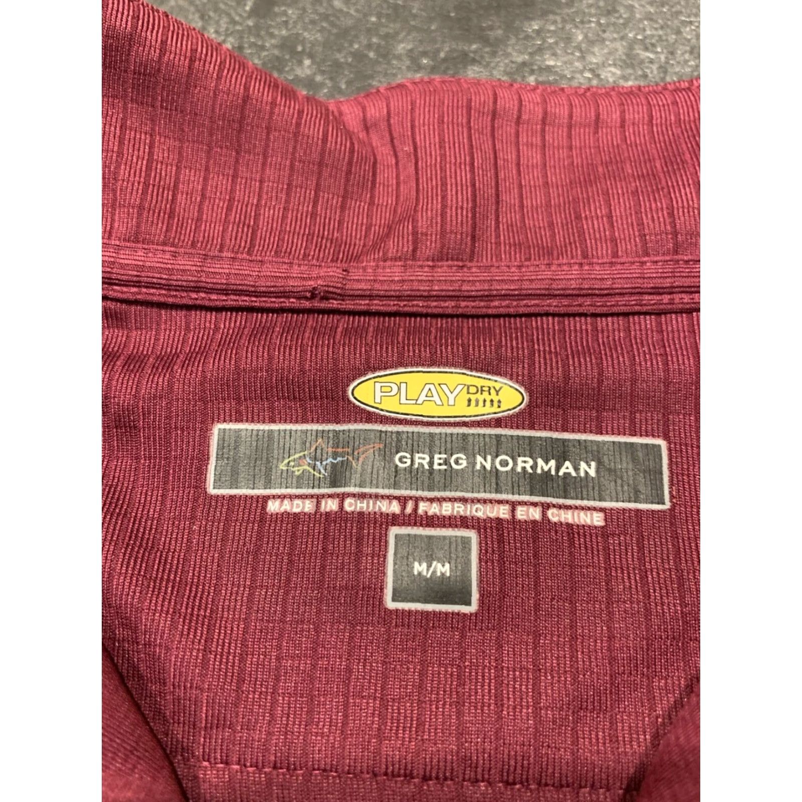 Vintage Greg Norman Performance Quarter Zip Pullover Sweater Men’s M Red Moisture-Wicking Golf Activewear Size US M / EU 48-50 / 2 - 5 Thumbnail