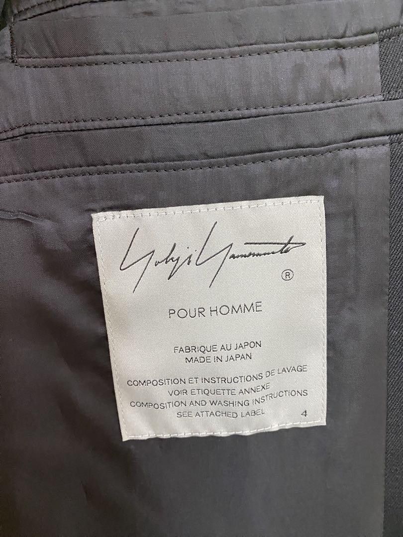 Yohji Yamamoto POUR HOMME 24ss jacket with shoulder belt HO-J74-534 Size US XL / EU 56 / 4 - 4 Thumbnail