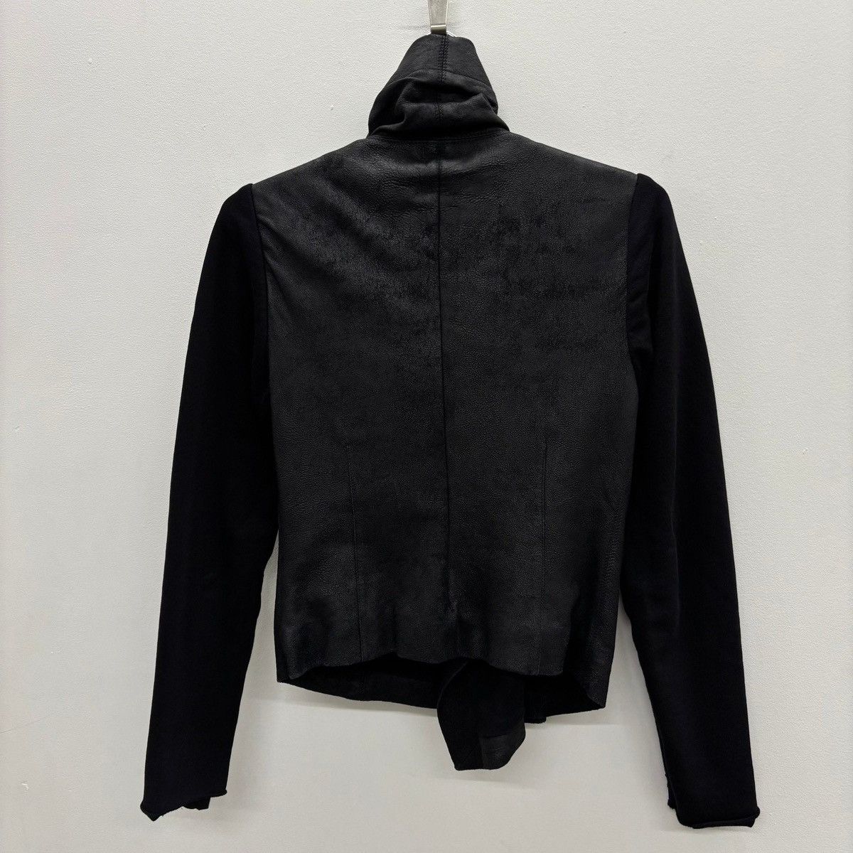 Rick Owens SS09 Rick Owens “STRUTTER” Asymmetrical Biker Jacket Size S / US 4 / IT 40 - 2 Thumbnail