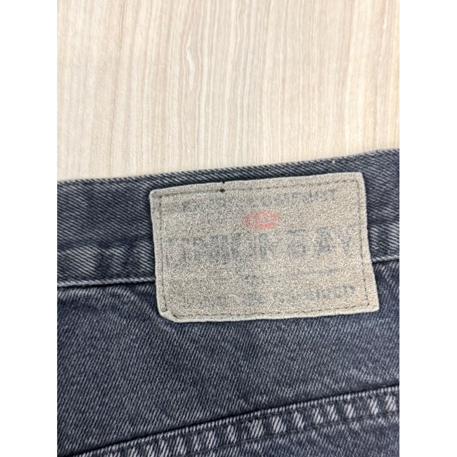 UNIONBAY Unionbay Black Vintage Denim Shorts Size US 38 / EU 54 - 5 Thumbnail