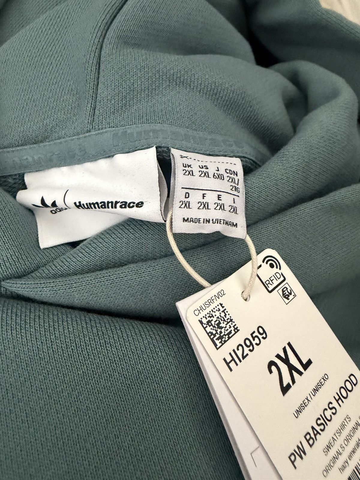 Adidas × Human Made Human made adidas hoodie Size US XXL / EU 58 / 5 - 4 Thumbnail