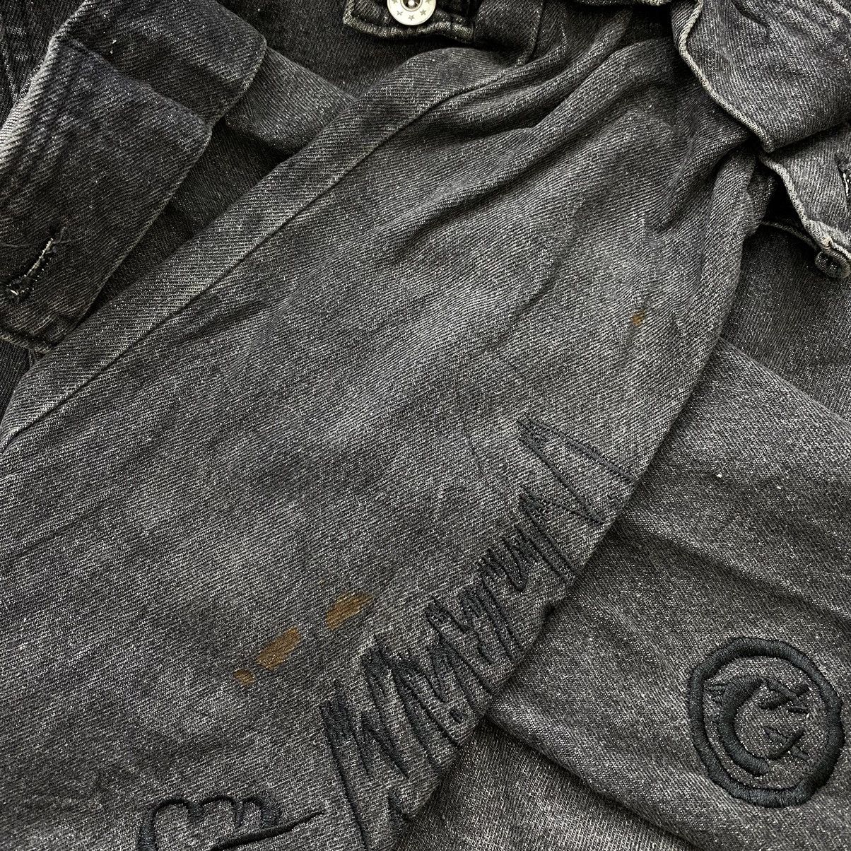 Japanese Brand WORLD WIDE LOVE Rock Japanese Brand Jeans Denim Black Jacket Size US M / EU 48-50 / 2 - 6 Thumbnail