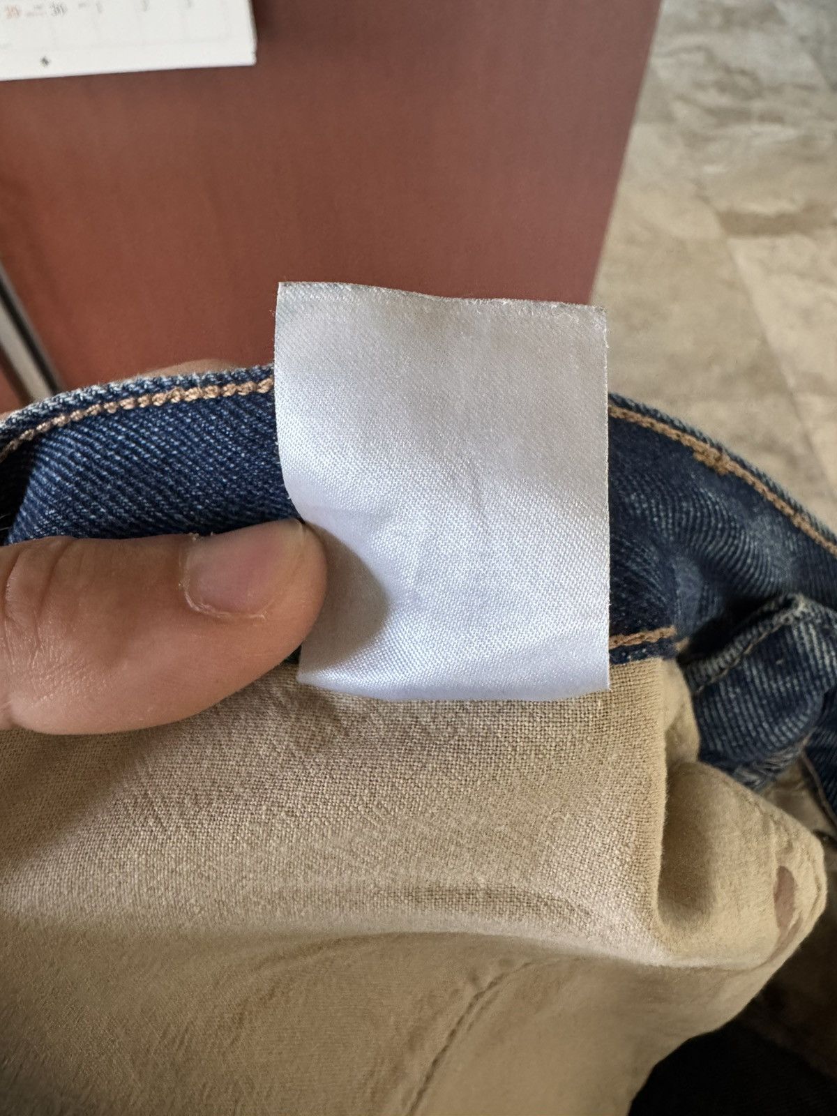 Edward Cuming AW22 Indigo straight denim Size US 30 / EU 46 - 9 Thumbnail