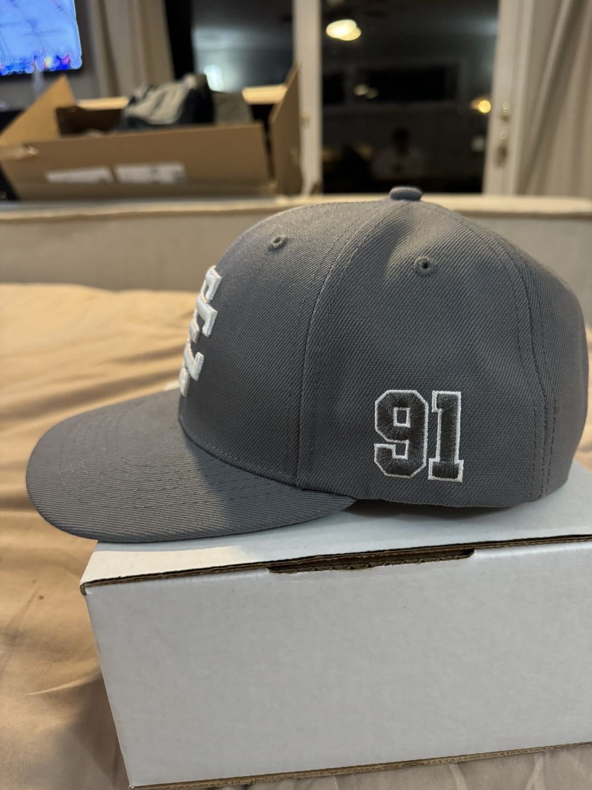 Eric Emanuel Eric Emanuel basic hat grey OS BRAND NEW! Size ONE SIZE - 2 Thumbnail